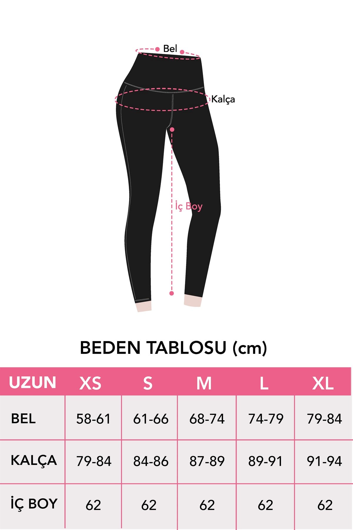 Füme Yüksek Bel Toparlayıcı Kadın Spor Tayt