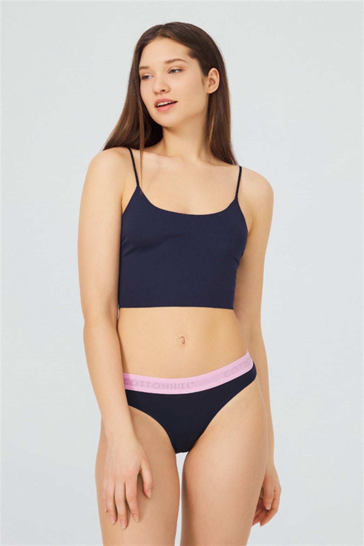 Pamuklu Basic Kadın Bikini Külot 3'lü Paket - 6