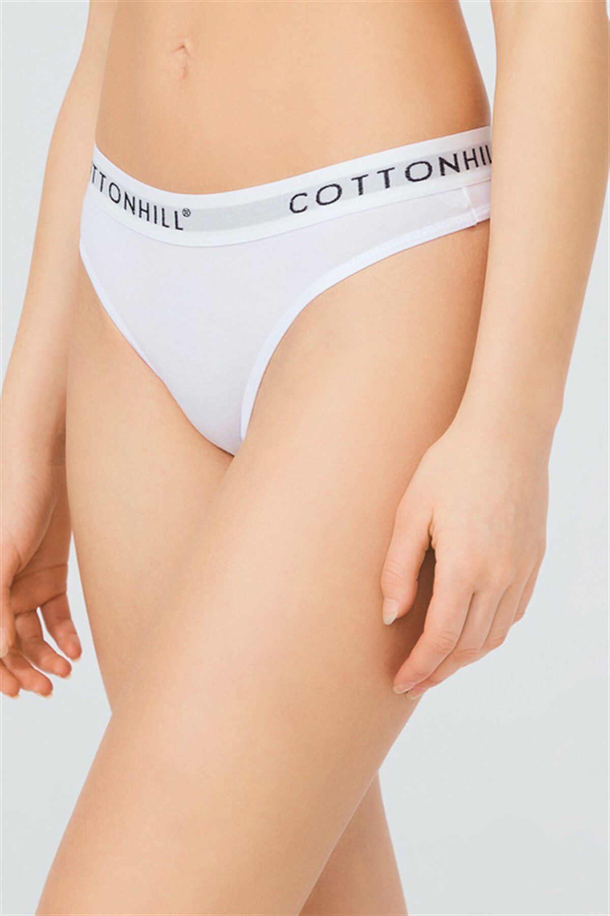 Pamuklu Basic Kadın Tanga Külot 3'lü Paket - 4
