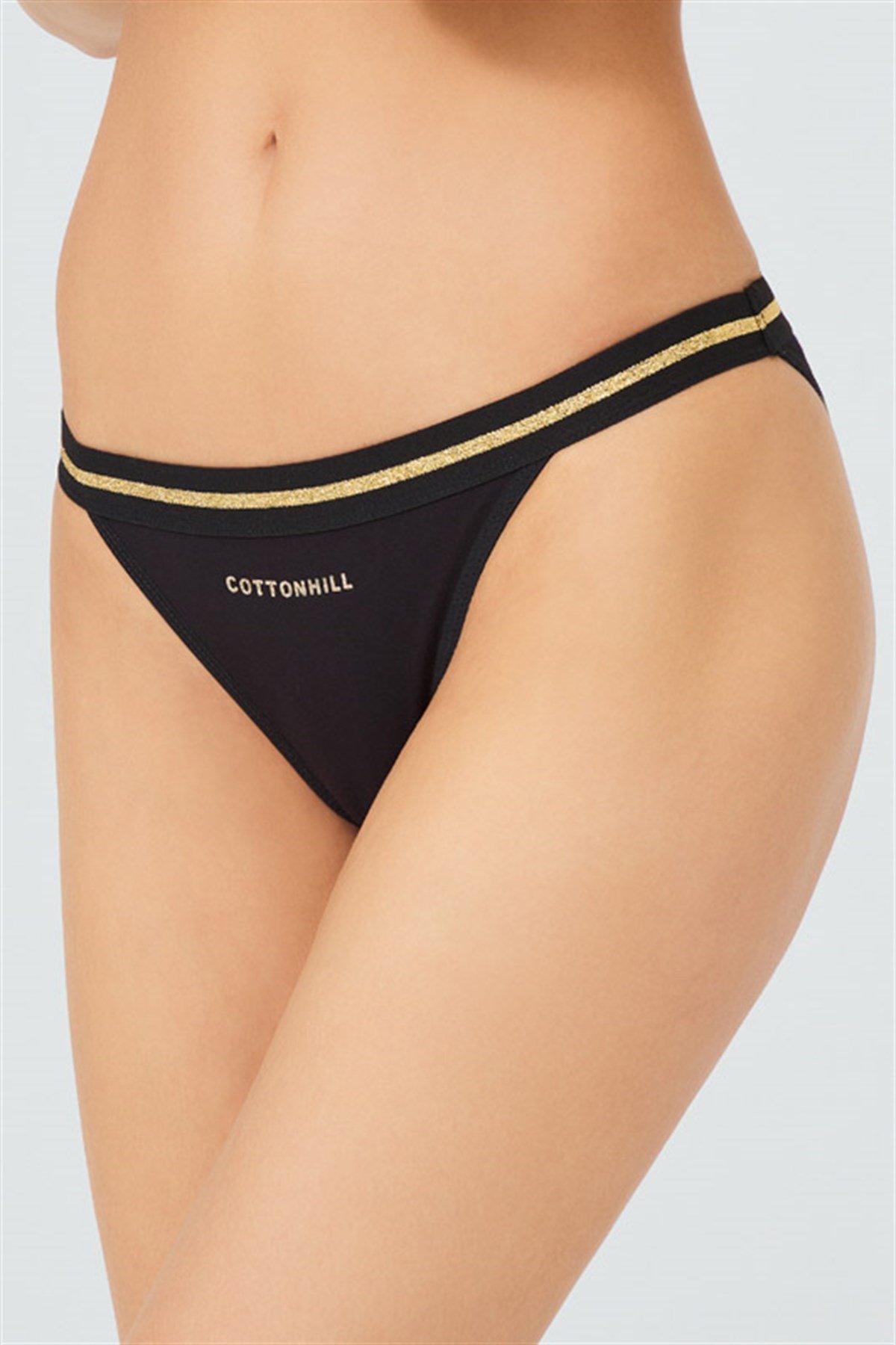 Siyah Basic Bikini Külot