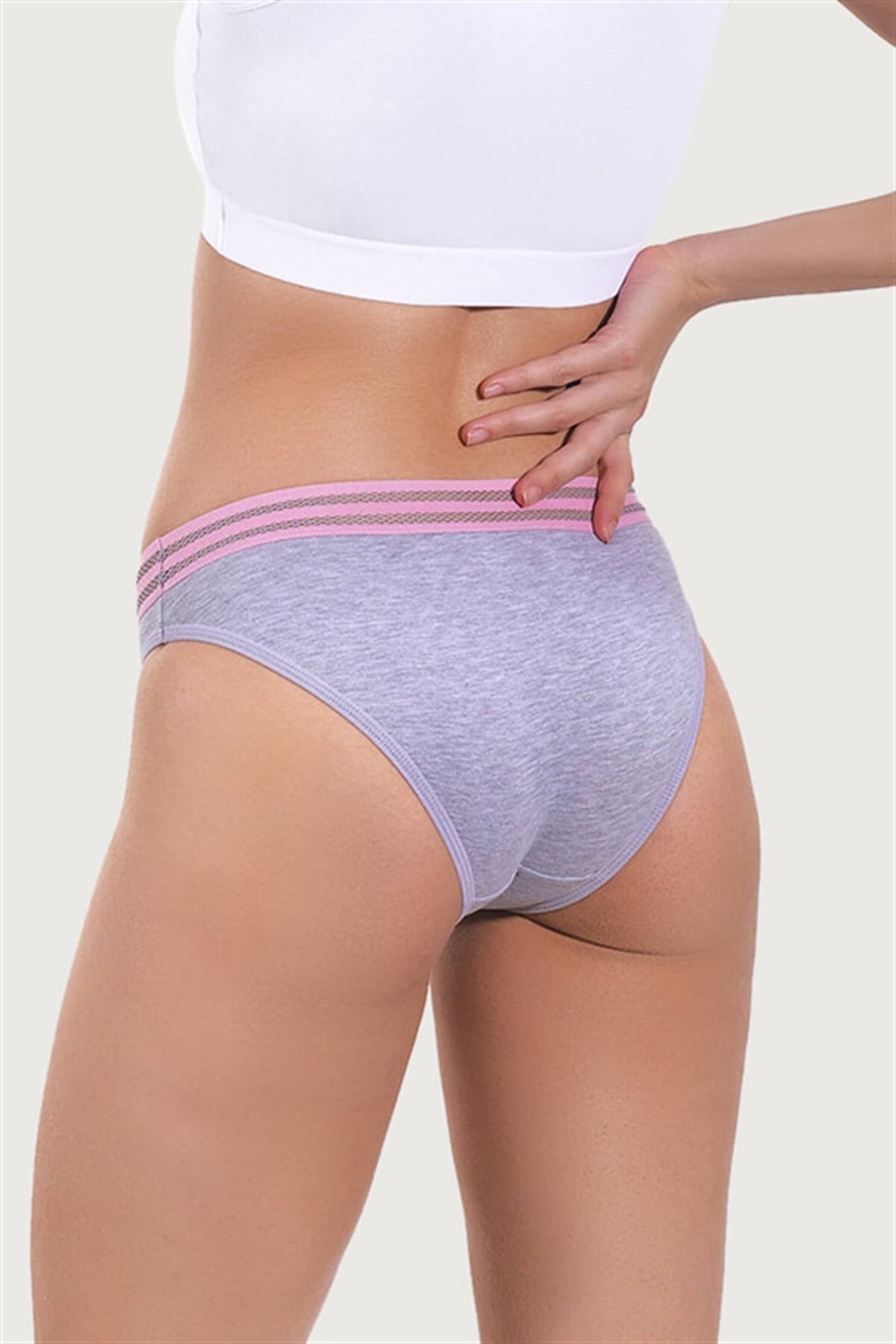 Spor Basic Pamuklu Bikini Külot 3'lü Paket - 2