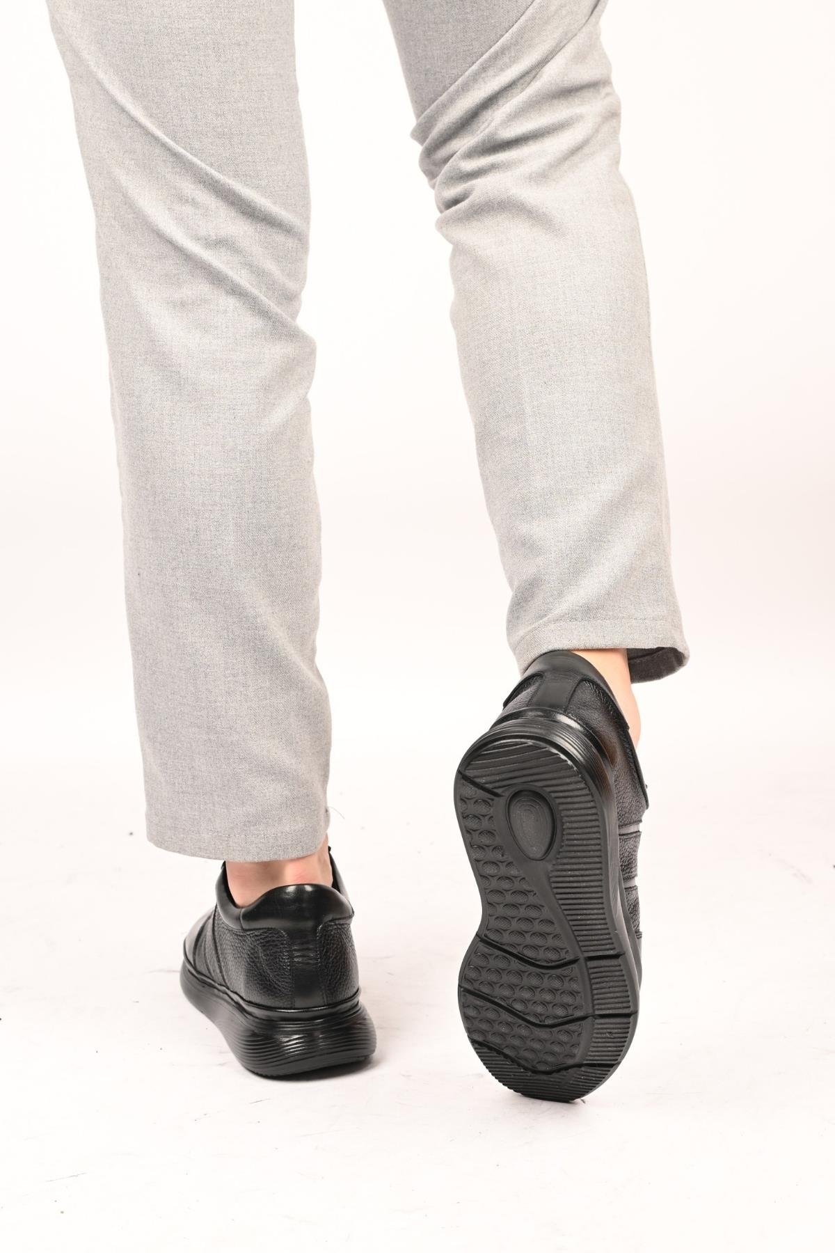Bestello Bağcıklı Casual Eva Taban Hakiki Deri 333-1712 Erkek Ayakkabı333-1712_SIYAH_40Casuals