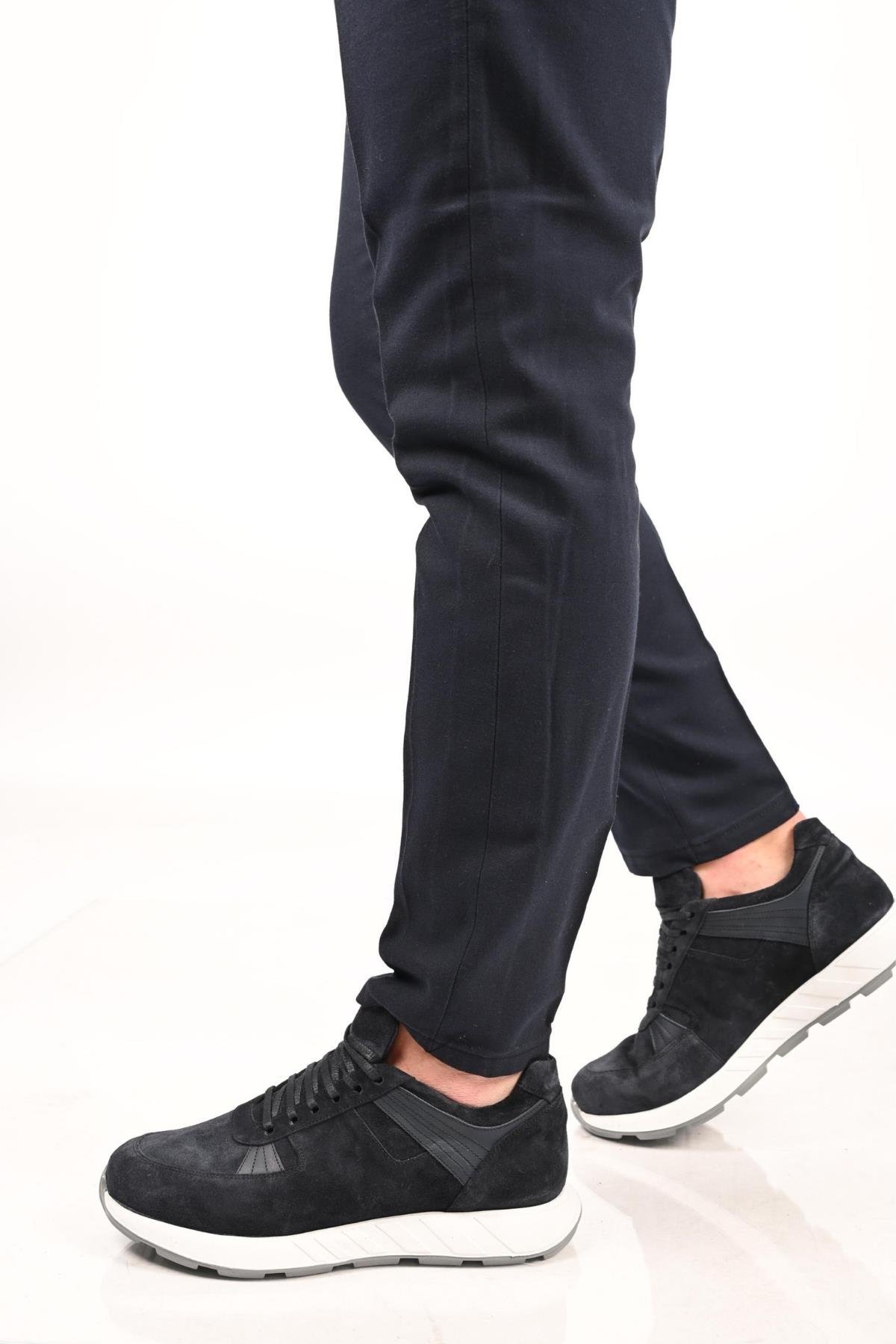 Bestello Bağcıklı Eva Taban Hakiki Deri Sneaker 172-64198 Erkek Ayakkabı172-64198_LACI SUET_39Sneakers