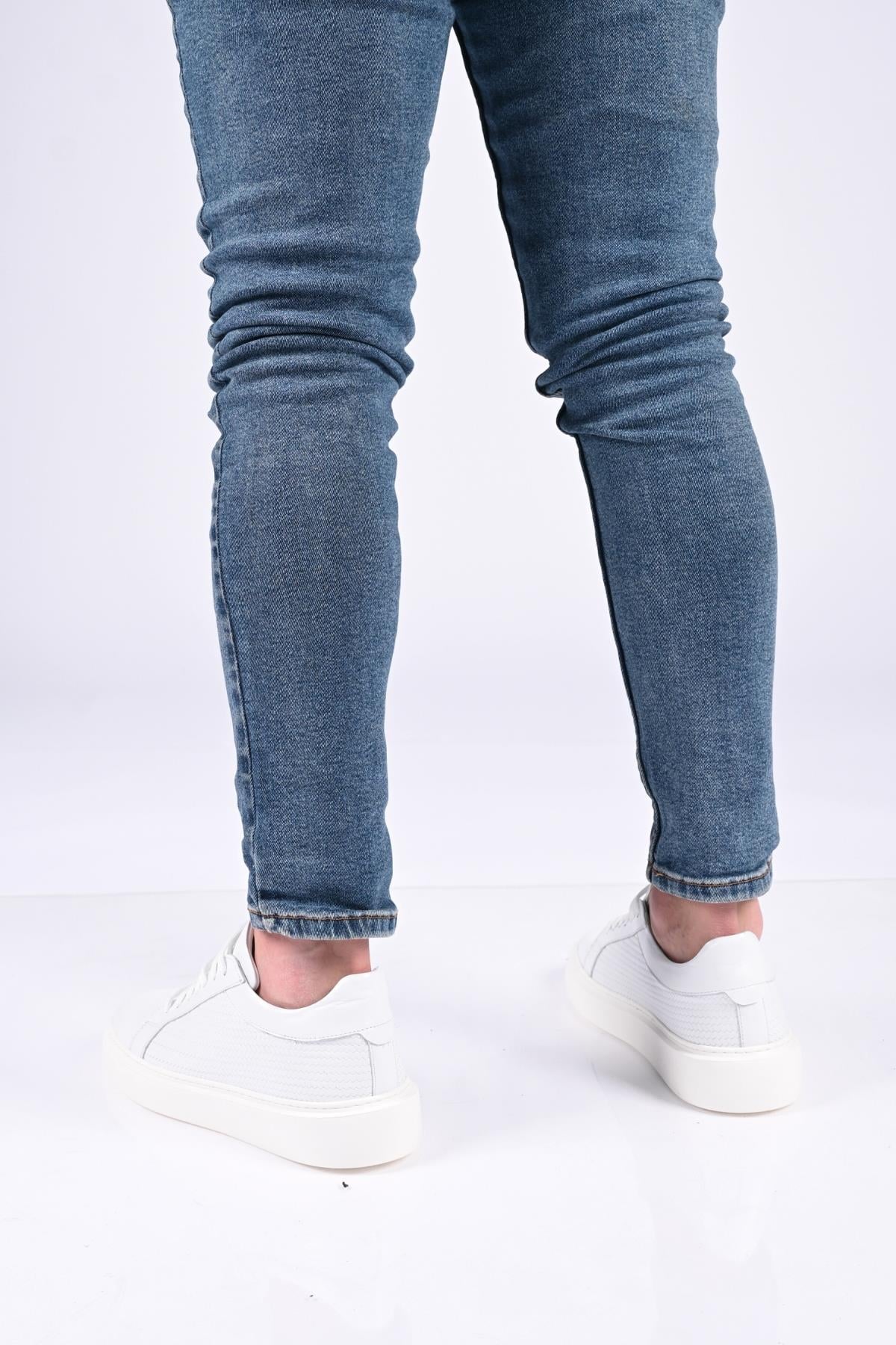 Bestello Bağcıklı Eva Taban Hakiki Deri Sneaker 174-22053 Erkek Ayakkabı174-22053_BEYAZ_40Spor Ayakkabı & Sneaker