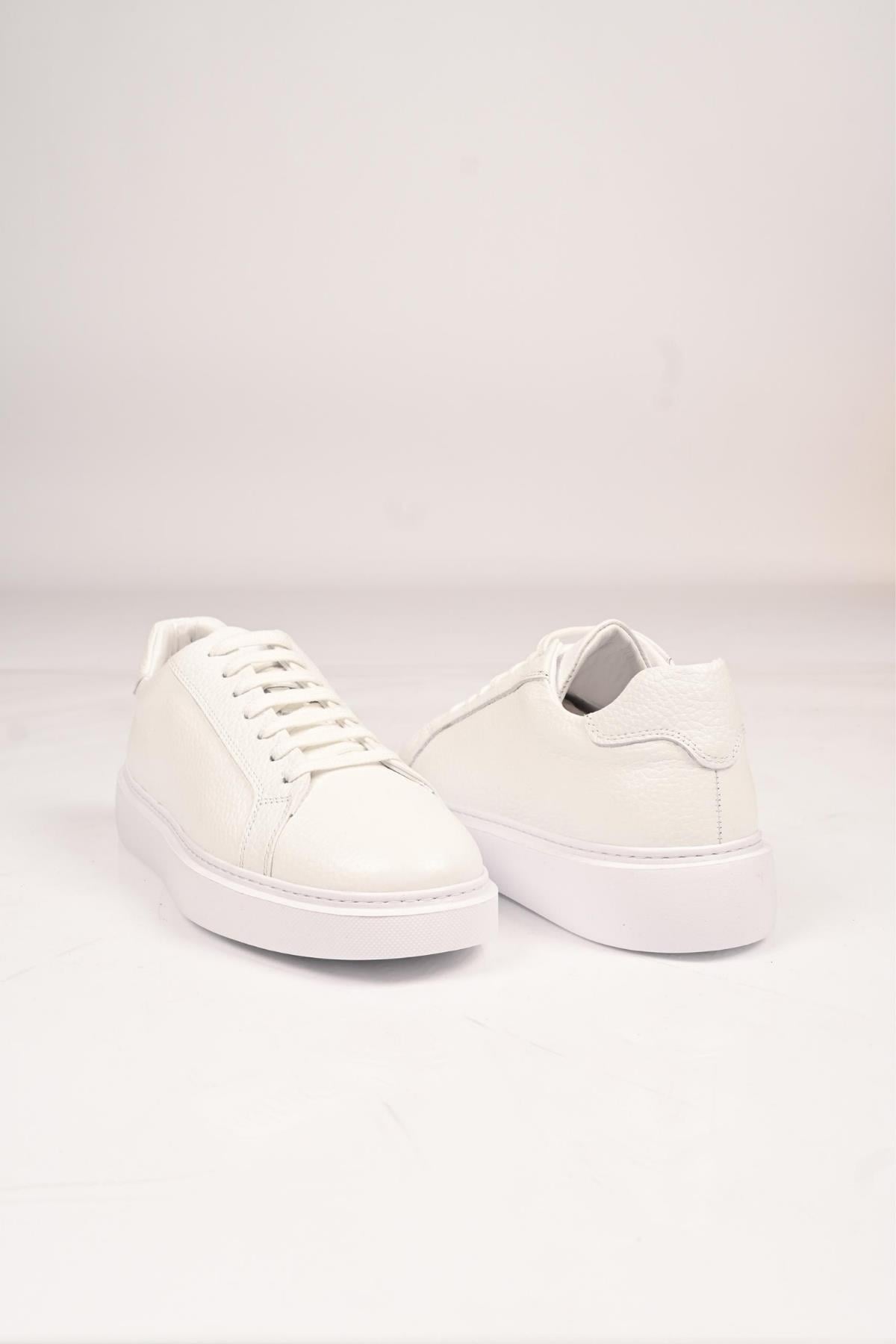 Bestello Bağcıklı Eva Taban Hakiki Deri Sneaker 174-22040 Erkek Ayakkabı174-22040_BEYAZ_40Sneakers