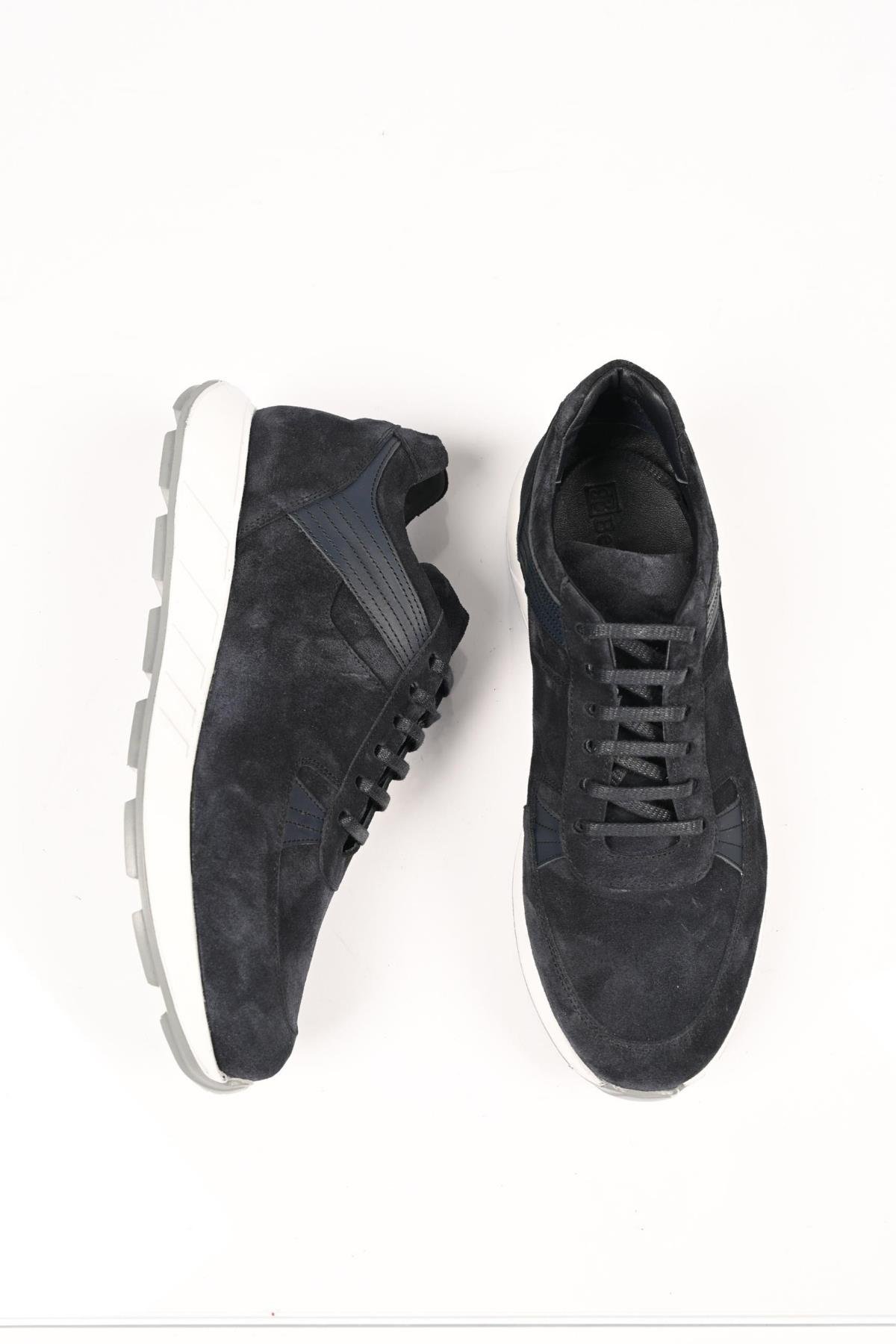 Bestello Bağcıklı Eva Taban Hakiki Deri Sneaker 172-64198 Erkek Ayakkabı172-64198_LACI SUET_39Sneakers