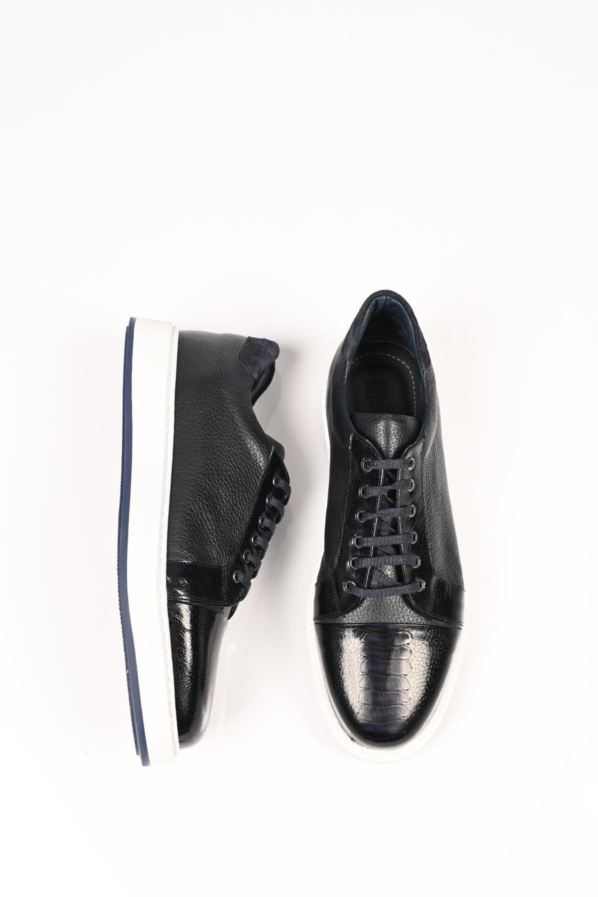 Bestello Bağcıklı Eva Taban Hakiki Deri Sneaker 172-64340 Erkek Ayakkabı172-64340_LACI_39Sneakers