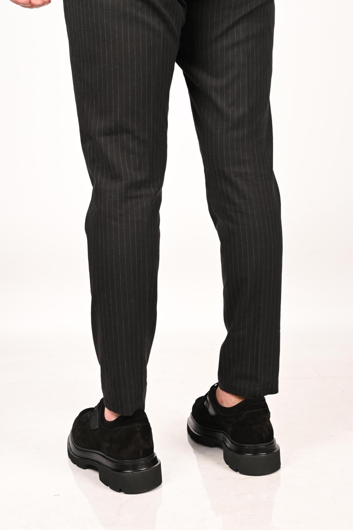 Bestello Bağcıklı Eva Taban Hakiki Deri Casual 172-64190 Erkek Ayakkabı172-64190_SIYAH SUET_39Casuals