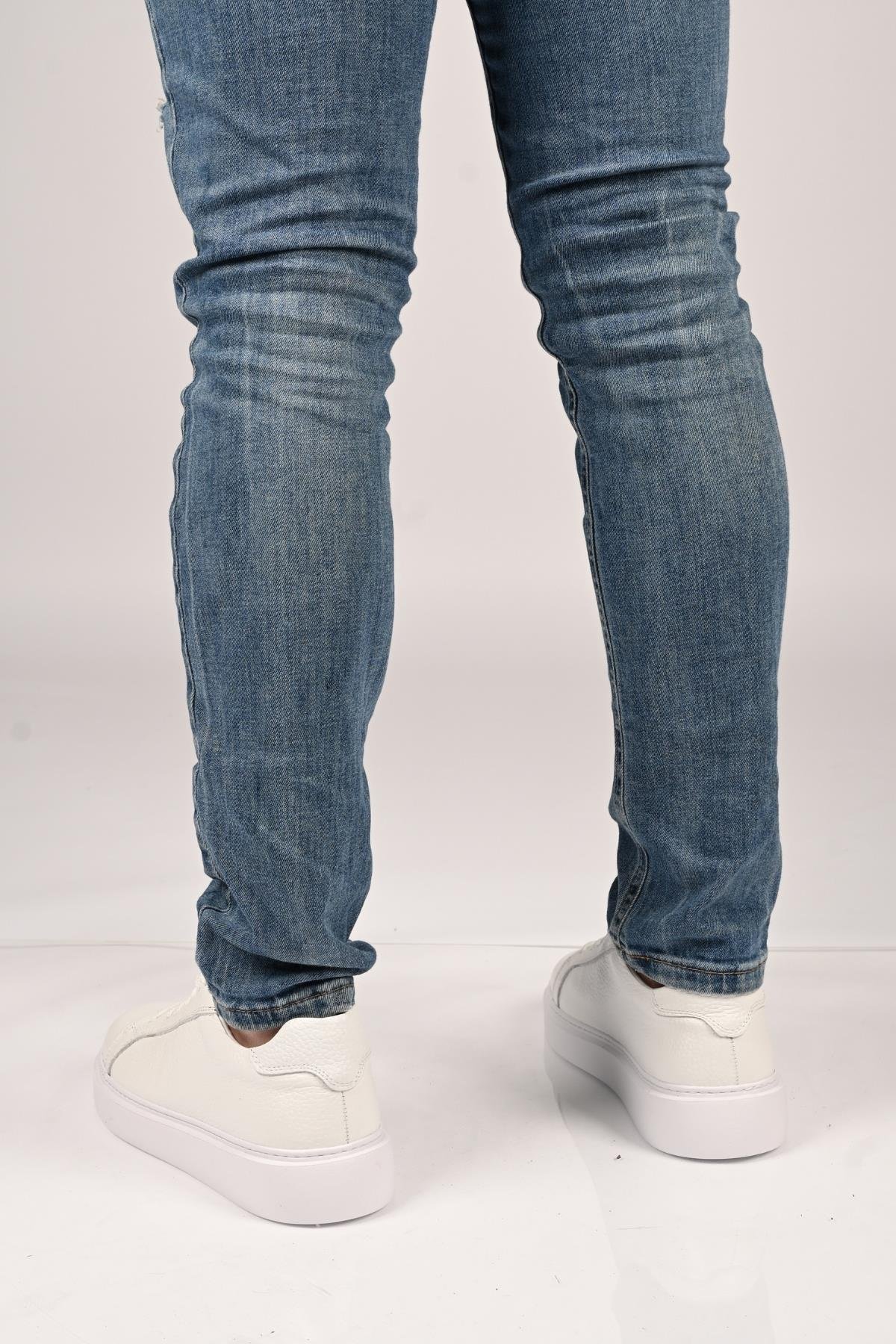 Bestello Bağcıklı Eva Taban Hakiki Deri Sneaker 174-22040 Erkek Ayakkabı174-22040_BEYAZ_40Sneakers