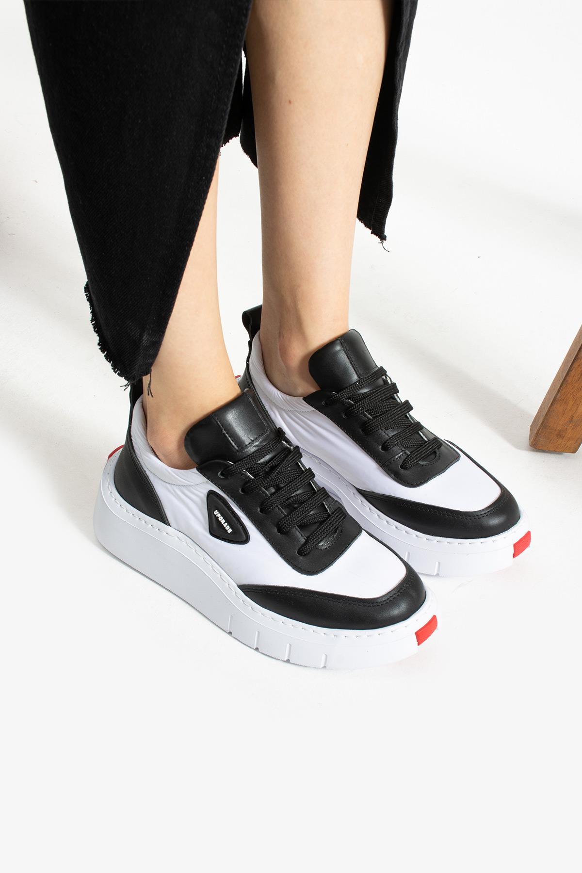 Bestello Bağcıklı Eva Taban Sneaker 331-KLYTIE-01 Kadın Ayakkabı331-KLYTIE-01_SIYAH-BEYA_36Sneaker