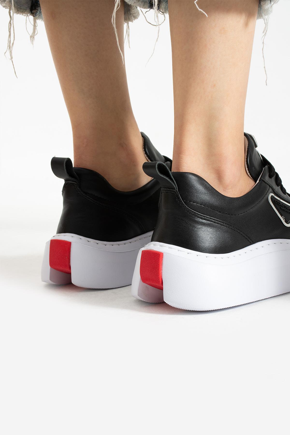 Bestello Bağcıklı Eva Taban Sneaker 331-KLYTIE-08 Kadın Ayakkabı331-KLYTIE-08_SIYAH_36Sneaker