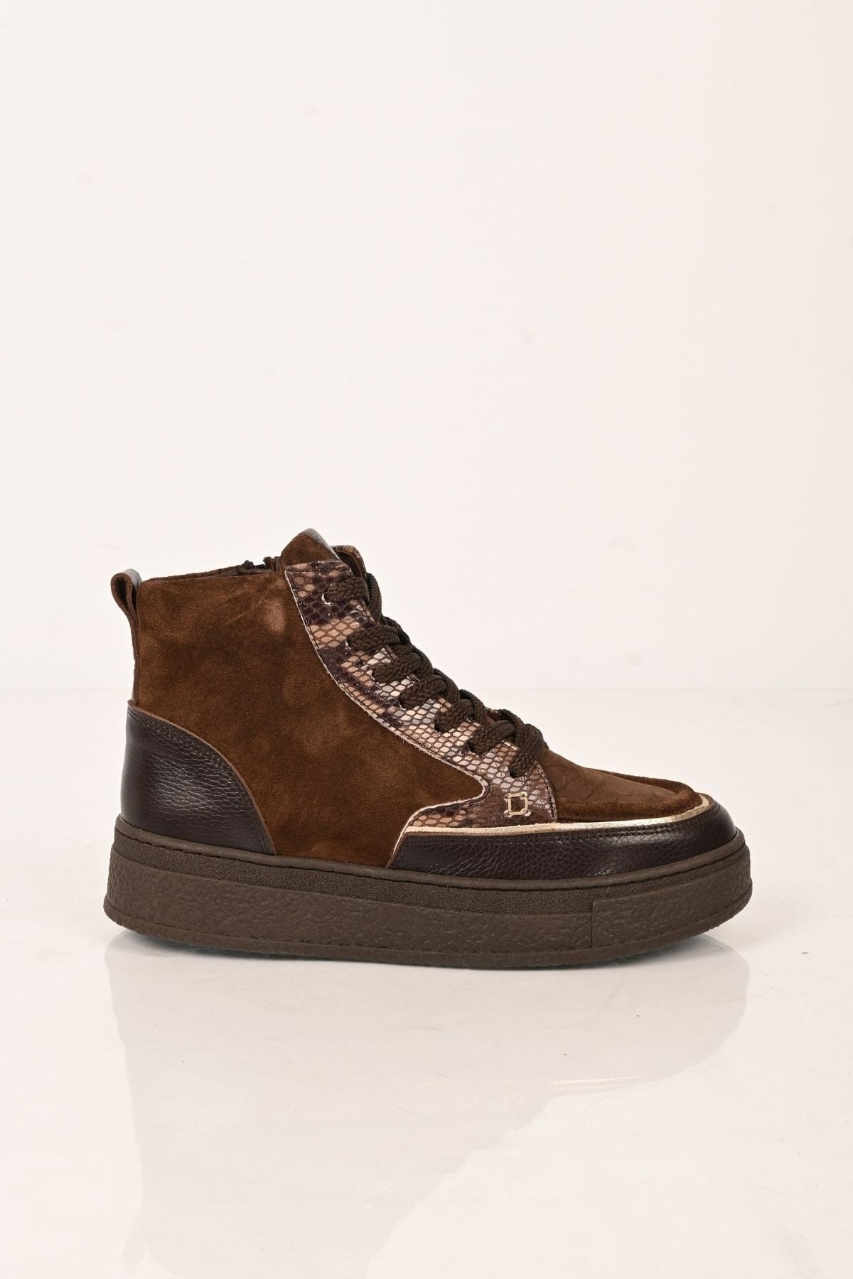 Bestello Bağcıklı Hakiki Deri Casual Bot 341-3038 Kadın Bot341-3038_KAHVE_36Casual Boots