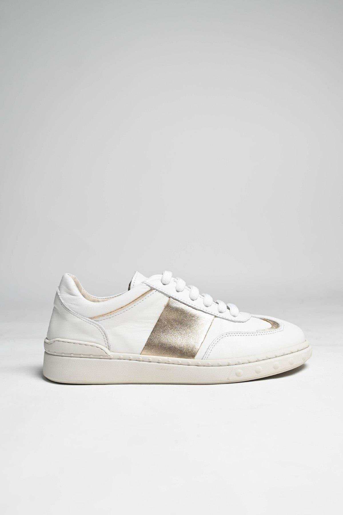 Bestello Bağcıklı Kauçuk Taban Sneaker 101-GUMK-01 Kadın Ayakkabı101-GUMK-01_BEYAZ_36Sneaker