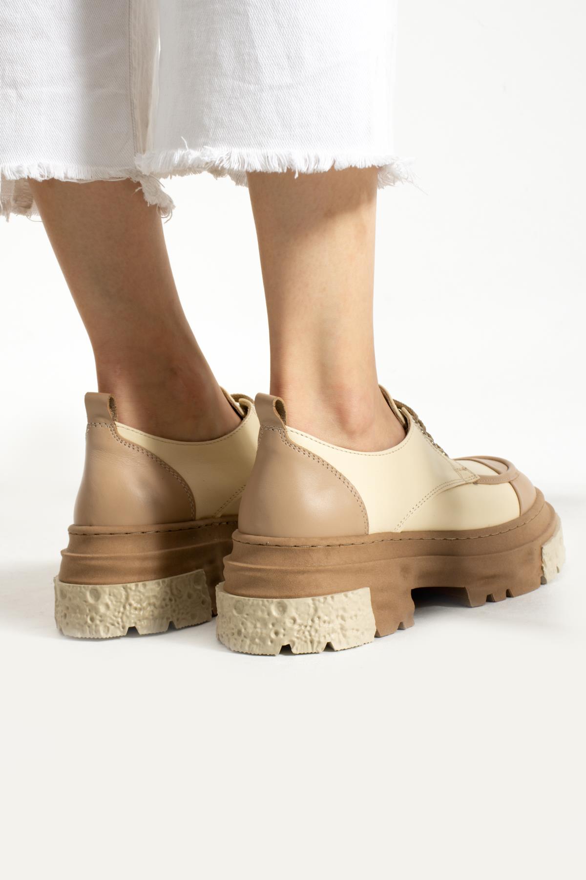 Bestello Bağcıklı Termo Taban Casual 331-7283-04 Kadın Ayakkabı331-7283-04_BEJ_36Casuals