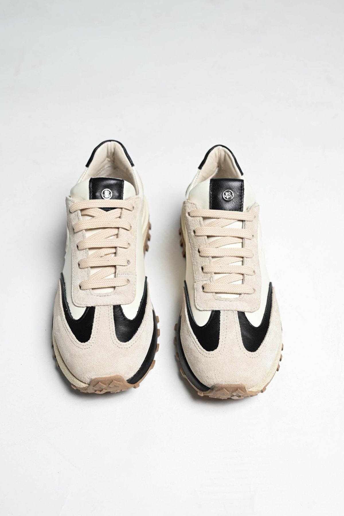 Bestello Bağcıklı Termo Taban Hakiki Deri Sneaker 101-24614-08 Kadın Ayakkabı101-24614-08_BEJ_36Sneaker