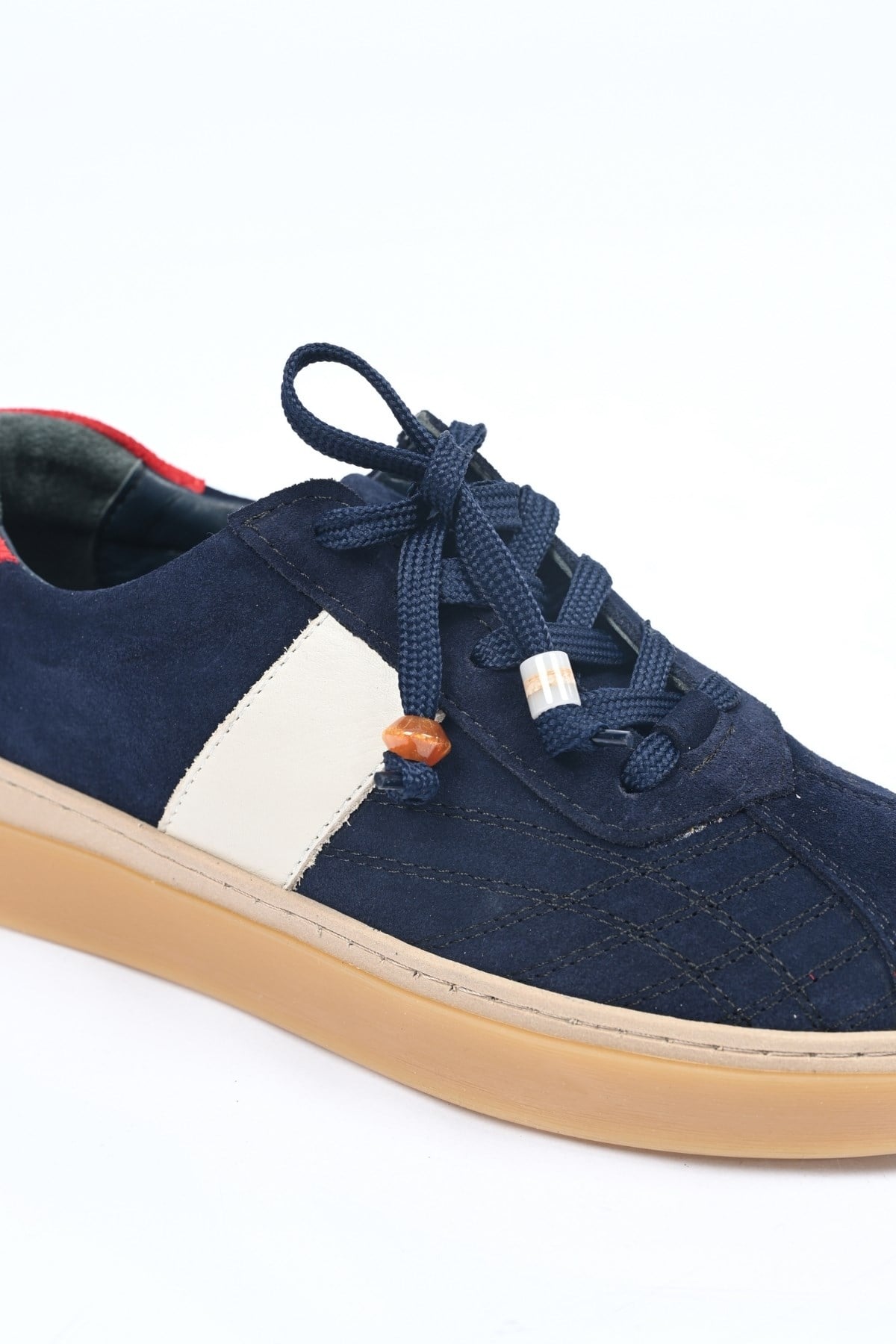 Bestello Bağcıklı Termo Taban Hakiki Deri Sneaker 345-1428 Kadın Ayakkabı345-1428_LACI SUET_36Sneaker