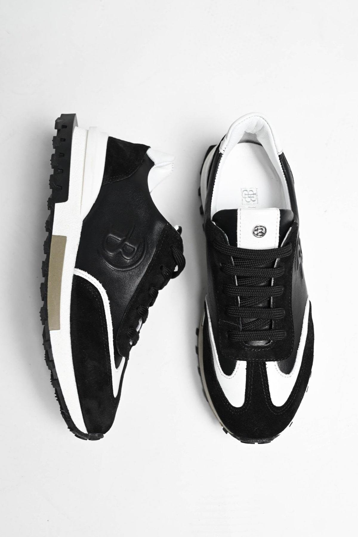 Bestello Bağcıklı Termo Taban Hakiki Deri Sneaker 101-24614-08 Kadın Ayakkabı101-24614-08_SIYAH_36Sneaker