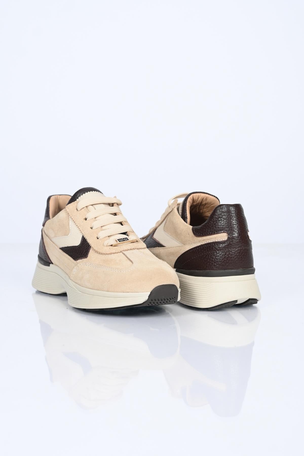 Bestello Bağcıklı Termo Taban Hakiki Deri Sneaker 338-7108 Kadın Ayakkabı338-7108_BEJ_36Spor Ayakkabı & Sneaker
