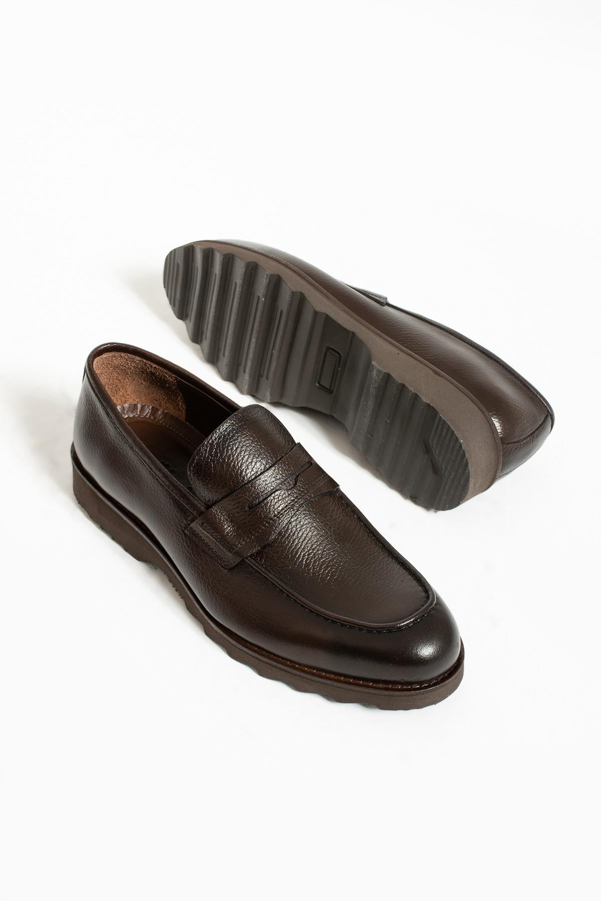 Bestello Bağcıksız Eva Taban Loafer 331-80084 Erkek Ayakkabı331-80084_KAHVE_39Loafer