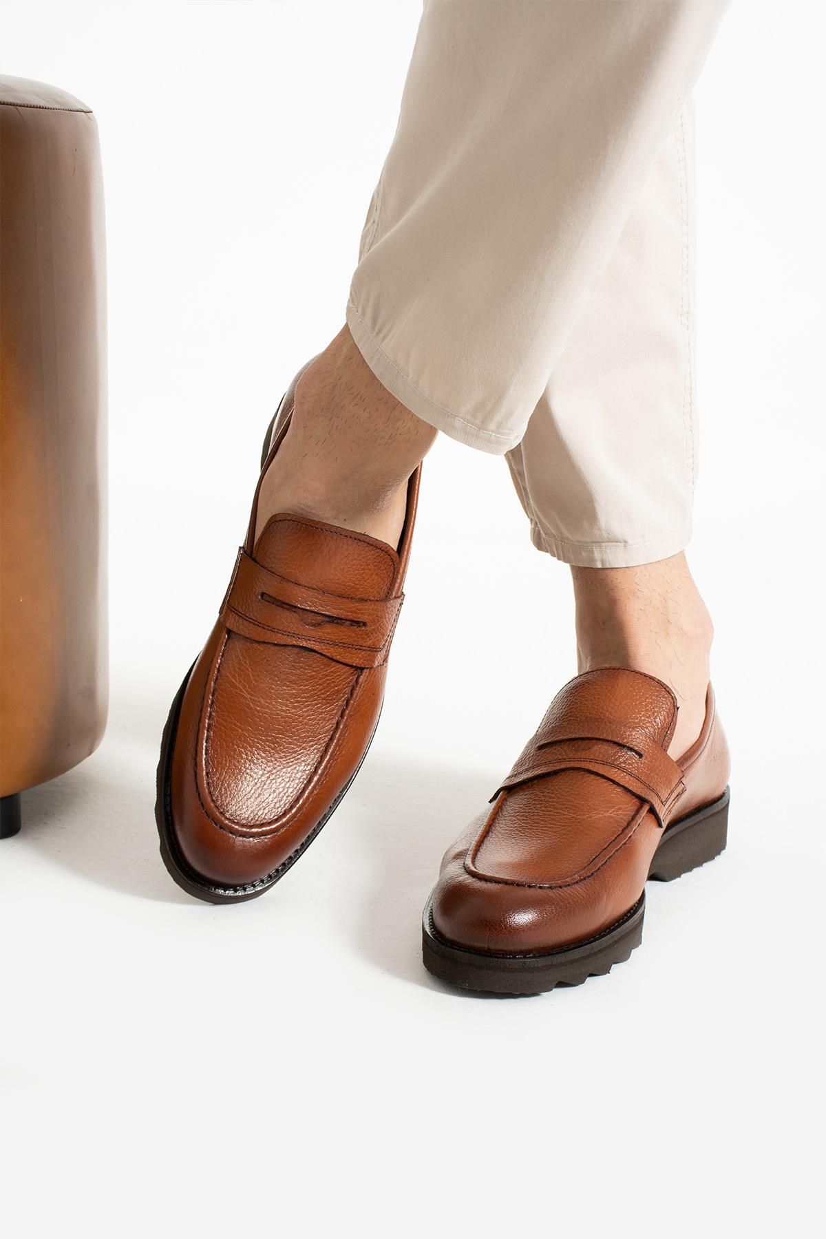 Bestello Bağcıksız Eva Taban Loafer 331-80084 Erkek Ayakkabı331-80084_TABA_39Loafer
