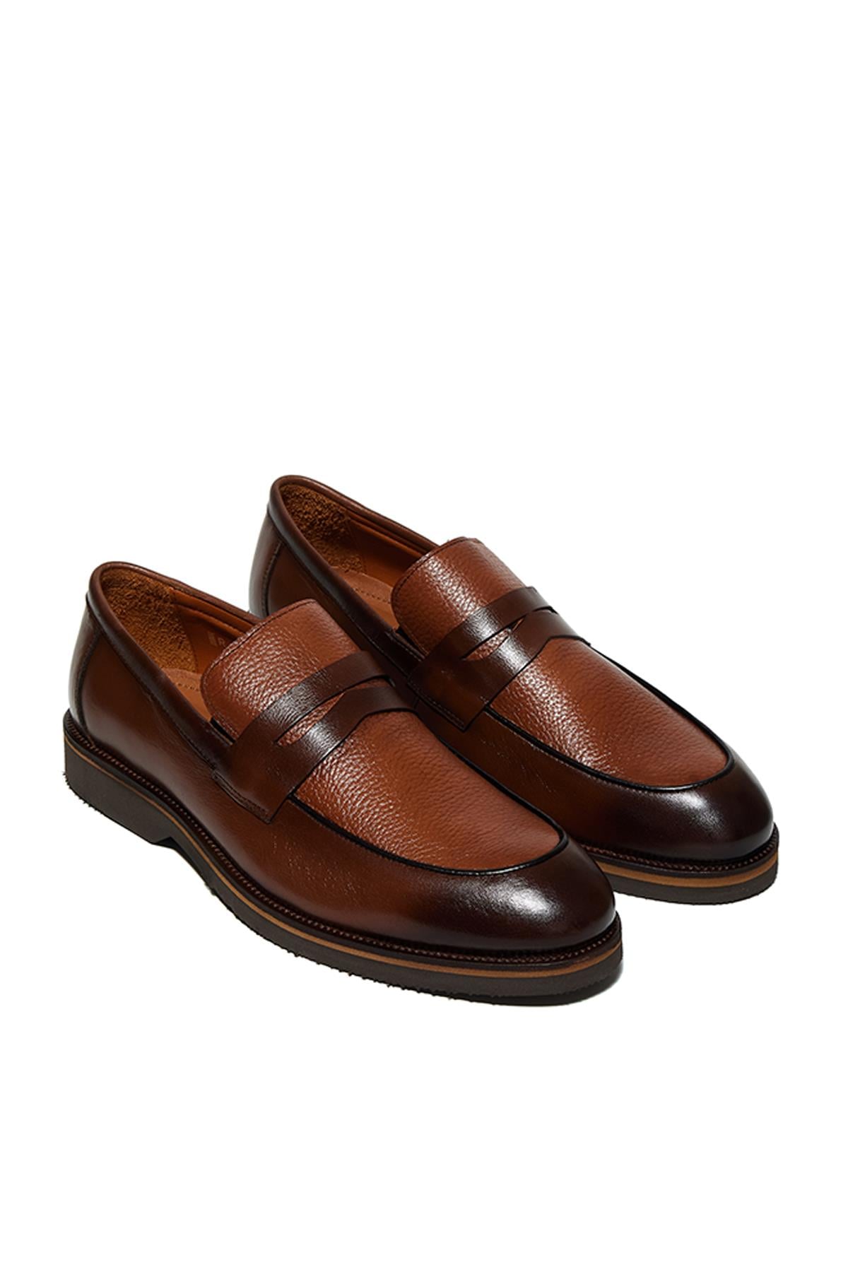 Bestello Bağcıksız Eva Taban Loafer 331-66210 Erkek Ayakkabı331-66210_TABA_39Loafers