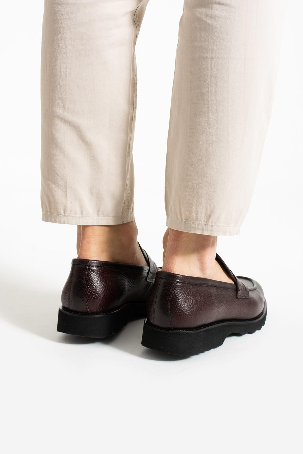 Bestello Bağcıksız Eva Taban Loafer 331-80084 Erkek Ayakkabı331-80084_BORDO_39Loafer