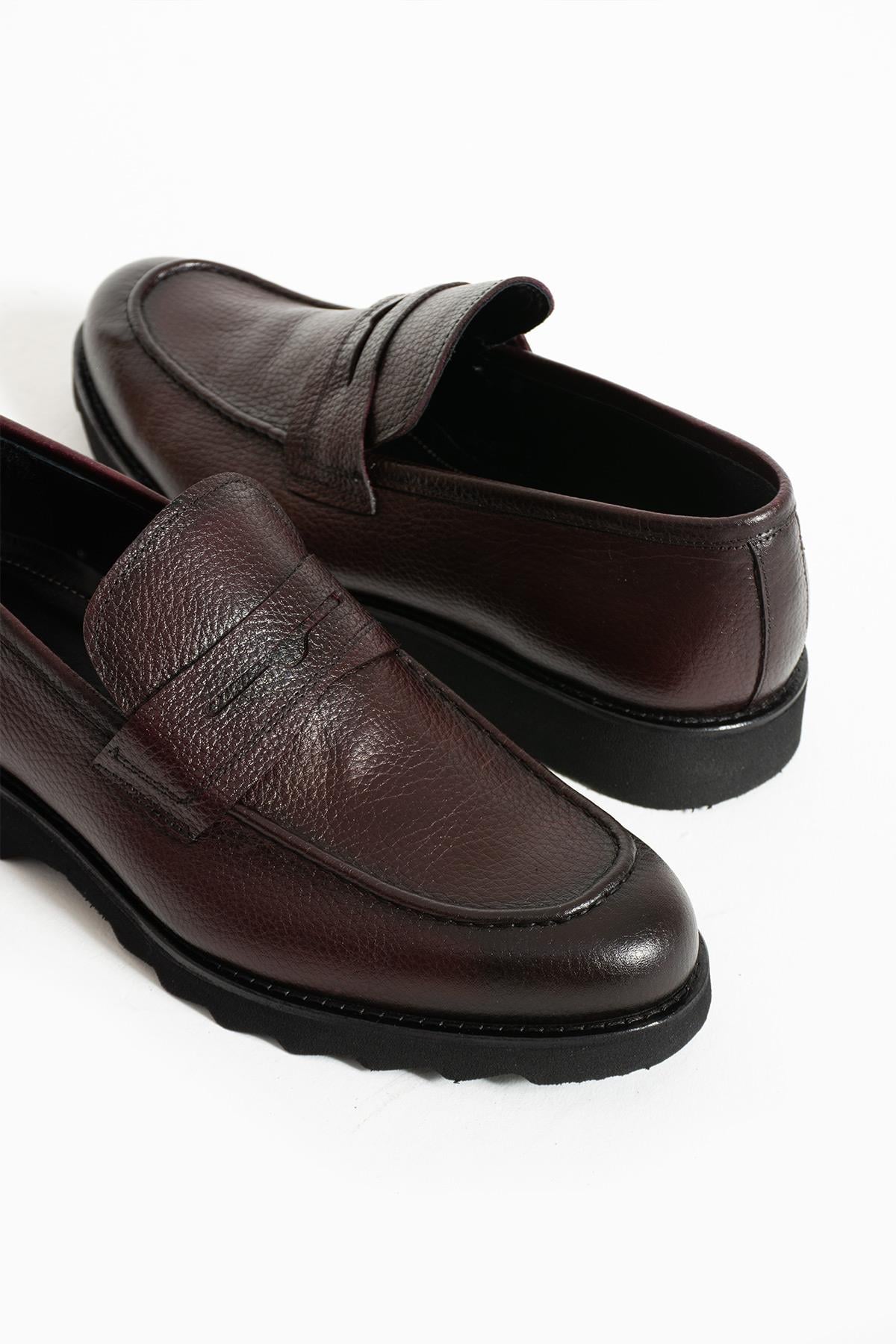 Bestello Bağcıksız Eva Taban Loafer 331-80084 Erkek Ayakkabı331-80084_BORDO_39Loafer