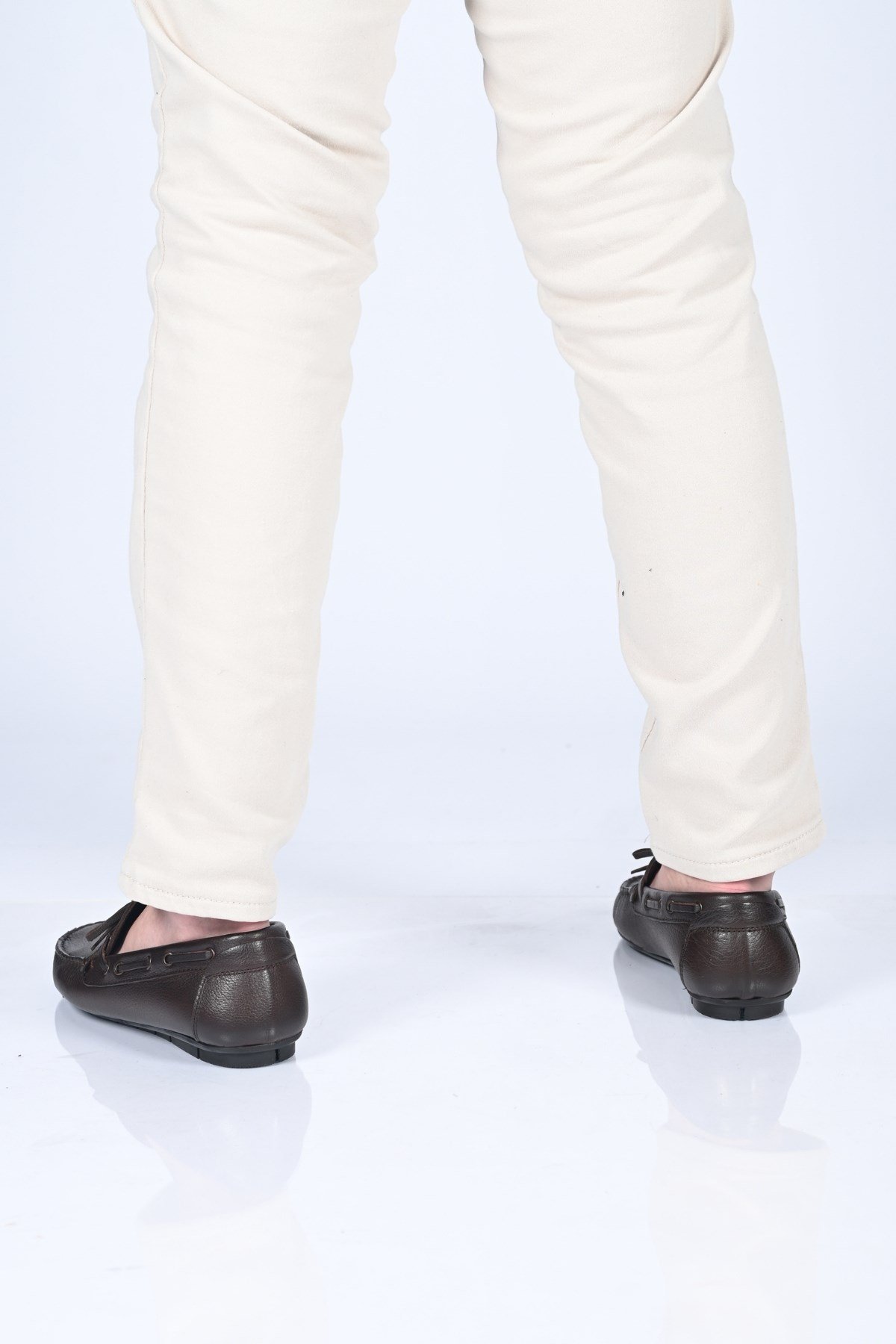 Bestello Bağcıksız Fiyonklu Poliüretan Taban Hakiki Deri Loafer 028-2088-26Y Erkek Ayakkabı028-2088-26Y_KAHVE FLOT_39Loafer