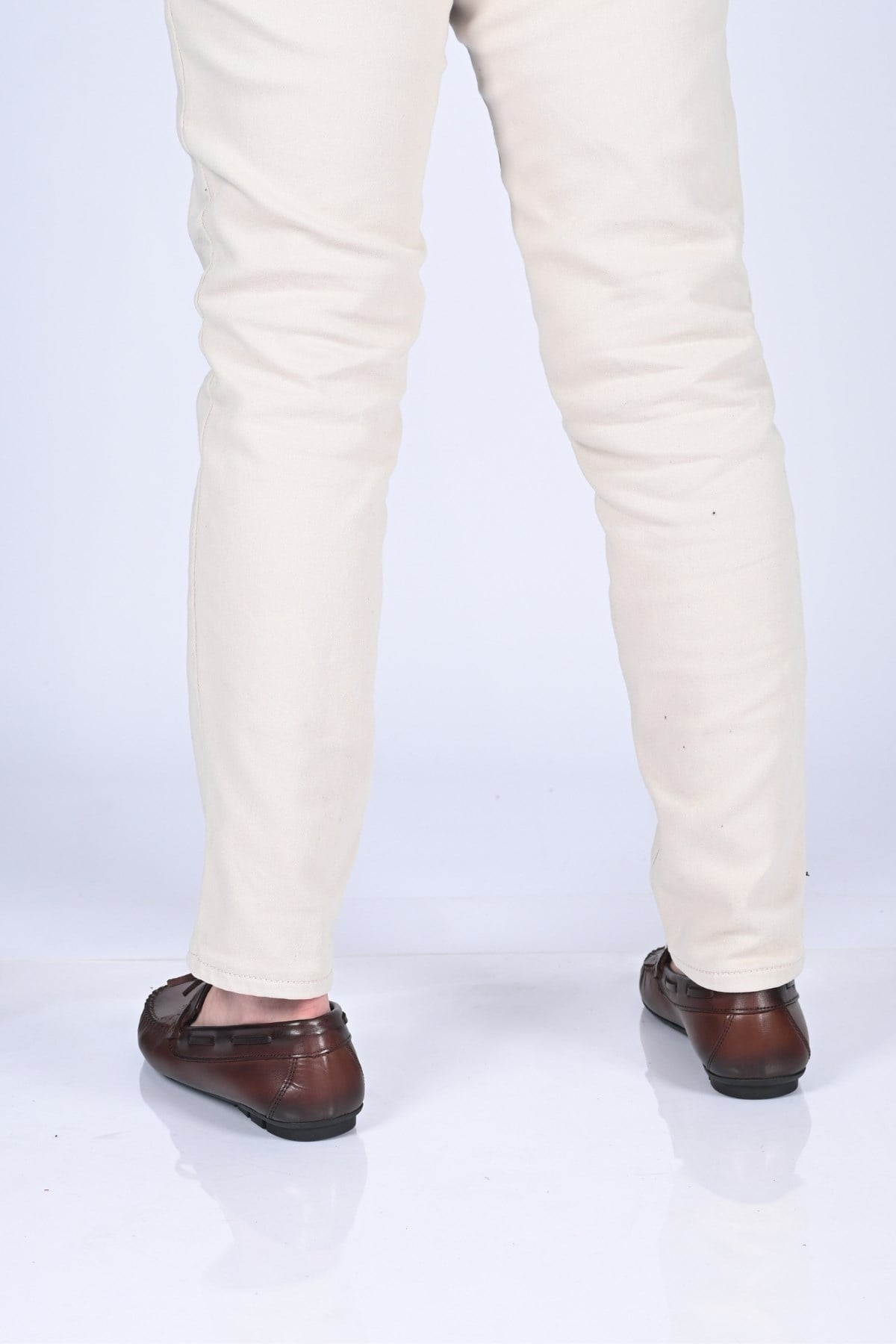 Bestello Bağcıksız Fiyonklu Poliüretan Taban Hakiki Deri Loafer 028-2060-26Y Erkek Ayakkabı028-2060-26Y_KAHVE_39Loafer