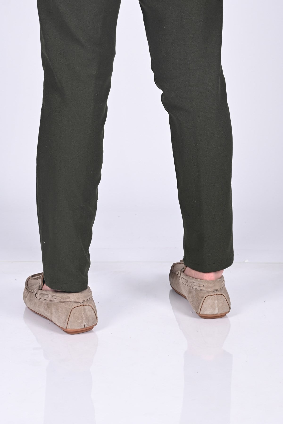 Bestello Bağcıksız Fiyonklu Poliüretan Taban Hakiki Deri Loafer 028-1041 Erkek Ayakkabı028-1041_VIZON SUET_40Loafer