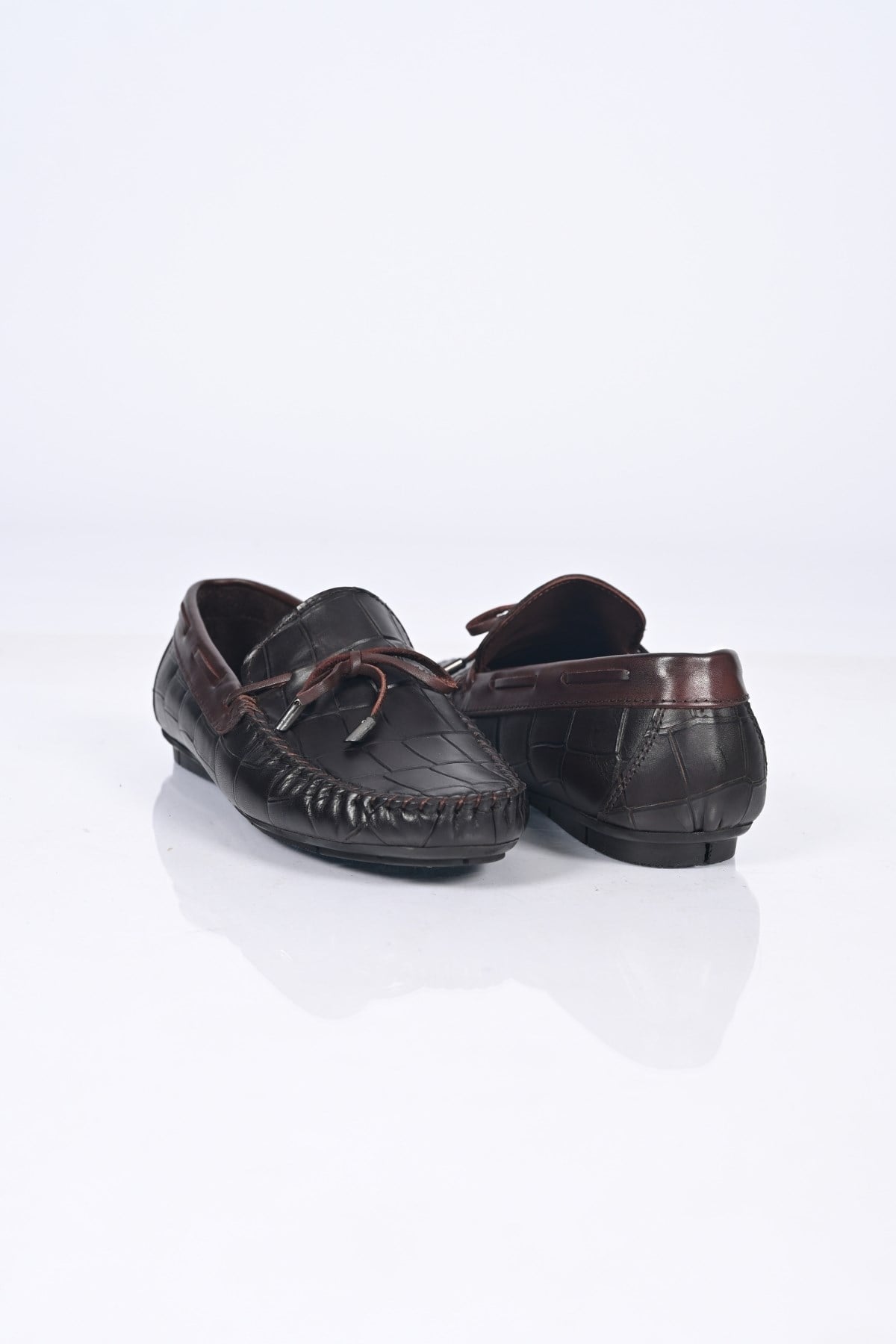 Bestello Bağcıksız Fiyonklu Poliüretan Taban Hakiki Deri Loafer 028-2068-26Y Erkek Ayakkabı028-2068-26Y_KAHVE KROK_39Loafer