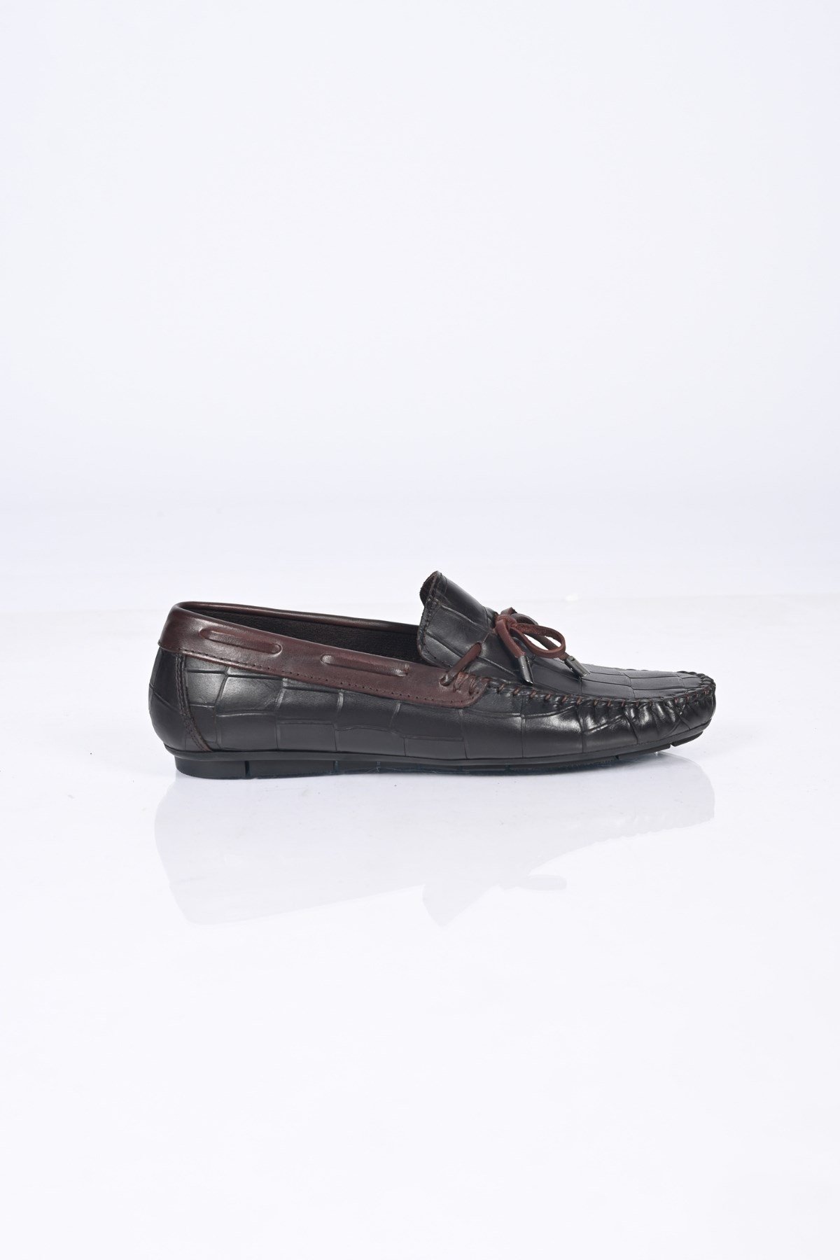 Bestello Bağcıksız Fiyonklu Poliüretan Taban Hakiki Deri Loafer 028-2068-26Y Erkek Ayakkabı028-2068-26Y_KAHVE KROK_39Loafer