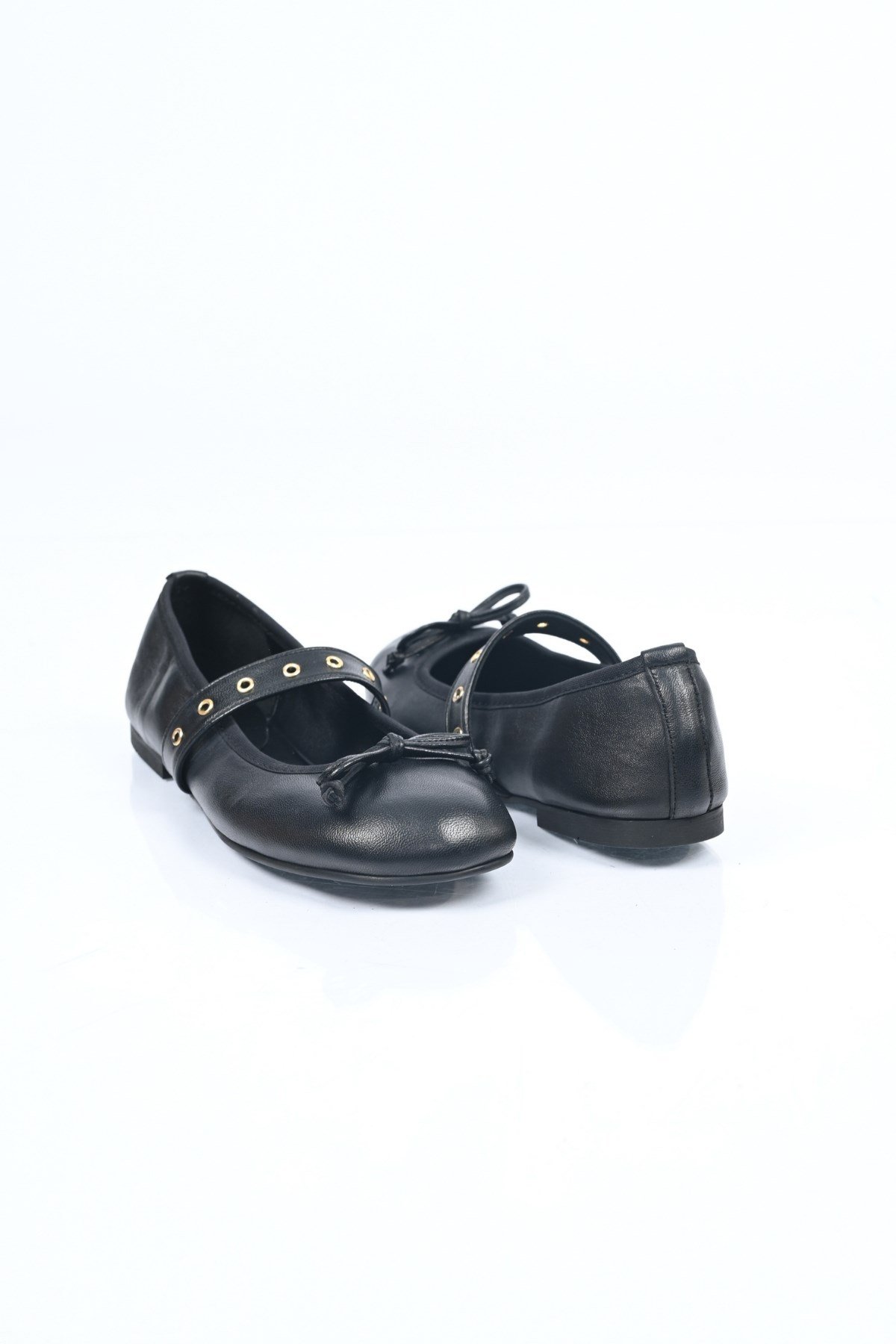 Bestello Bağcıksız Fiyonklu TPU Taban Hakiki Deri Babet 340-3011 Kadın Babet340-3011_SIYAH_35Loafers & Moccasins 