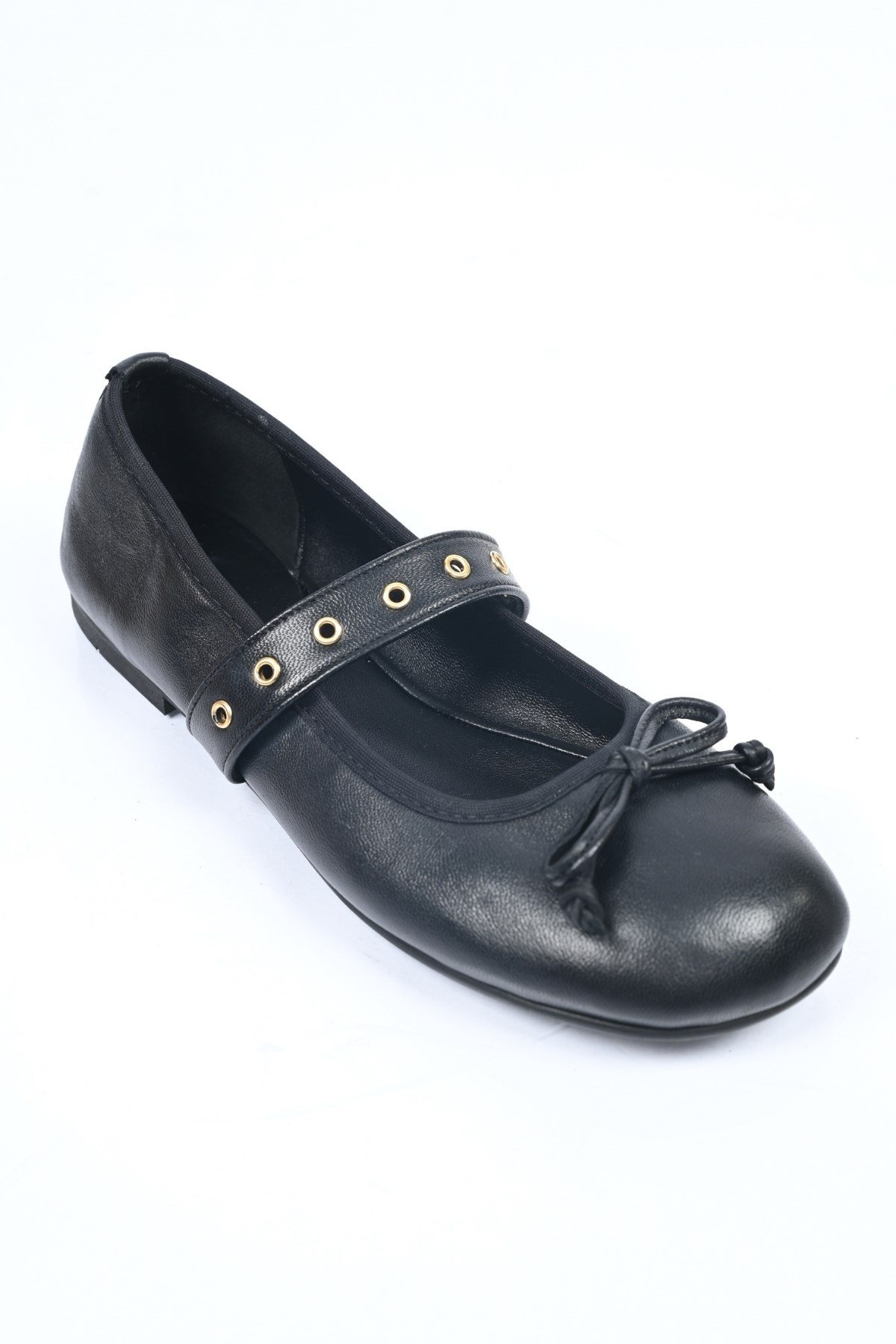 Bestello Bağcıksız Fiyonklu TPU Taban Hakiki Deri Babet 340-3011 Kadın Babet340-3011_SIYAH_35Loafers & Moccasins 