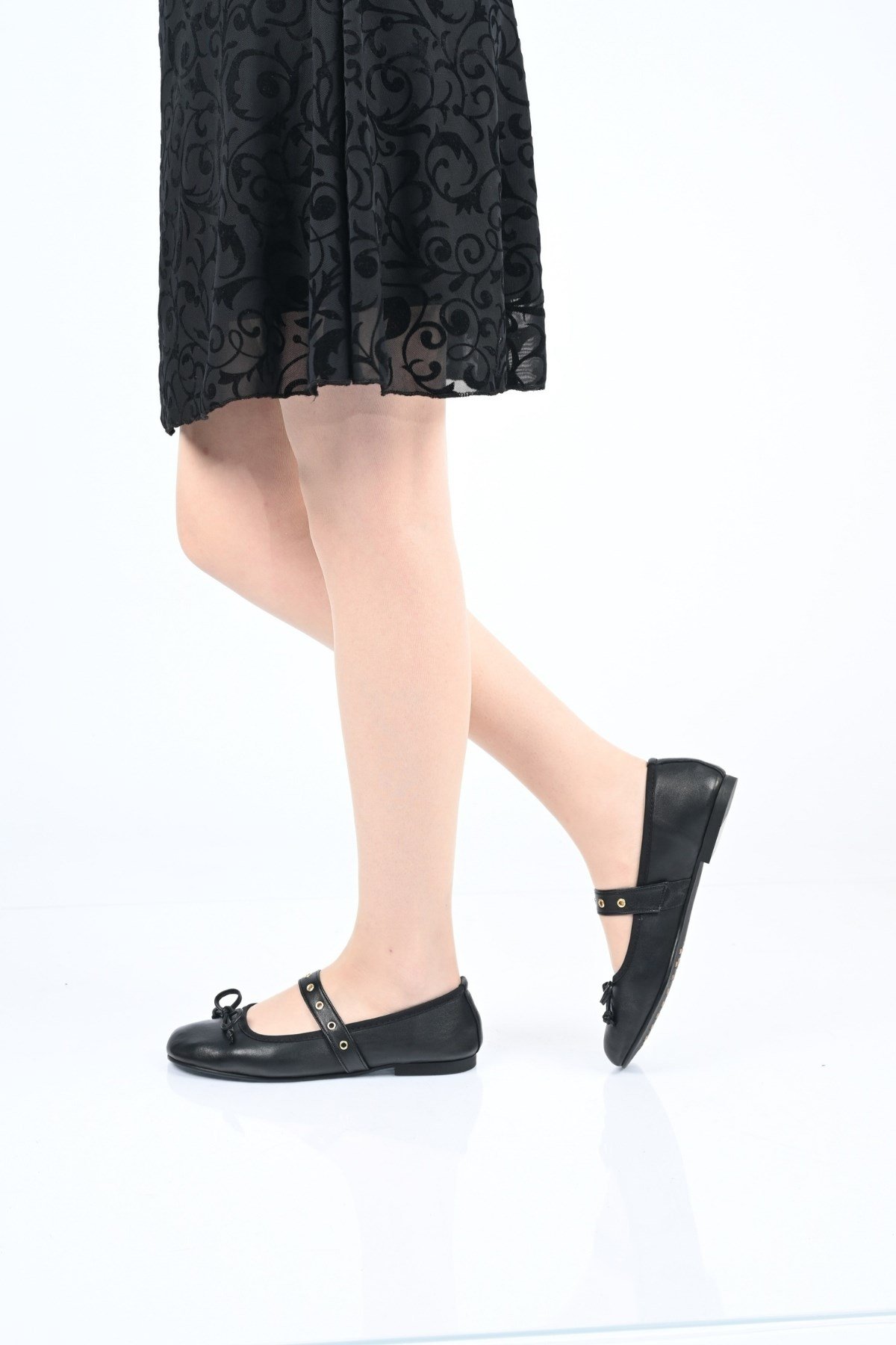 Bestello Bağcıksız Fiyonklu TPU Taban Hakiki Deri Babet 340-3011 Kadın Babet340-3011_SIYAH_35Loafers & Moccasins 