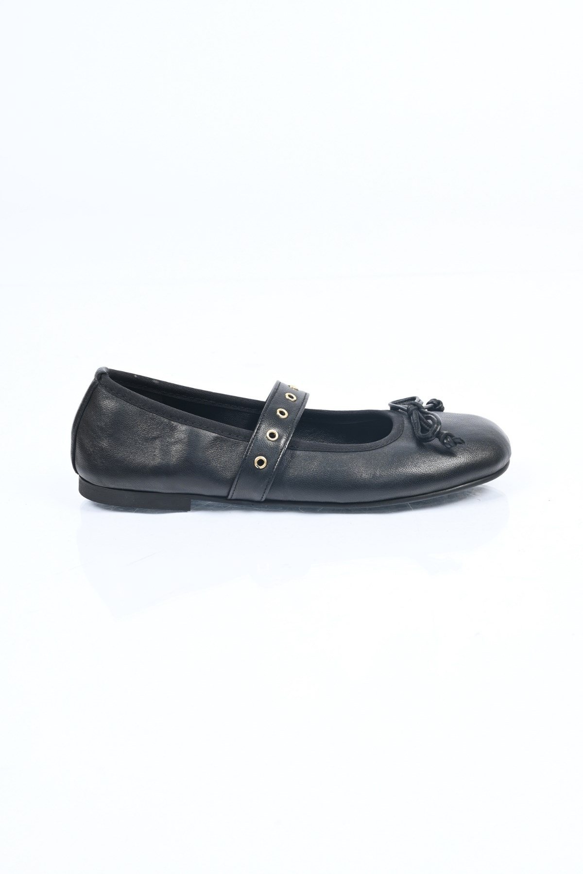 Bestello Bağcıksız Fiyonklu TPU Taban Hakiki Deri Babet 340-3011 Kadın Babet340-3011_SIYAH_35Loafers & Moccasins 