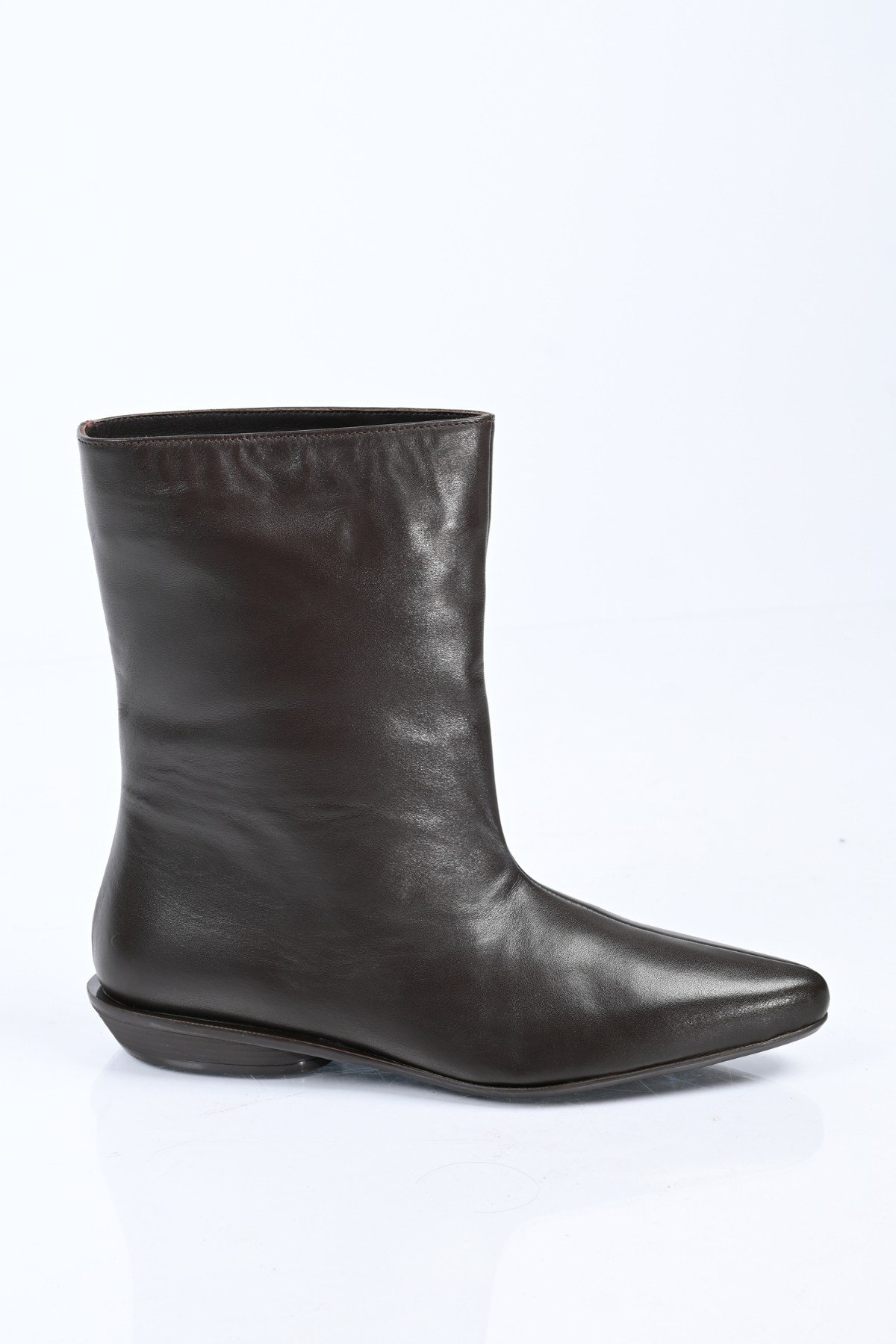 Bestello Bağcıksız Hakiki Deri Casual Bot 336-01285 Kadın Bot336-01285_KAHVE_36Casual Boots