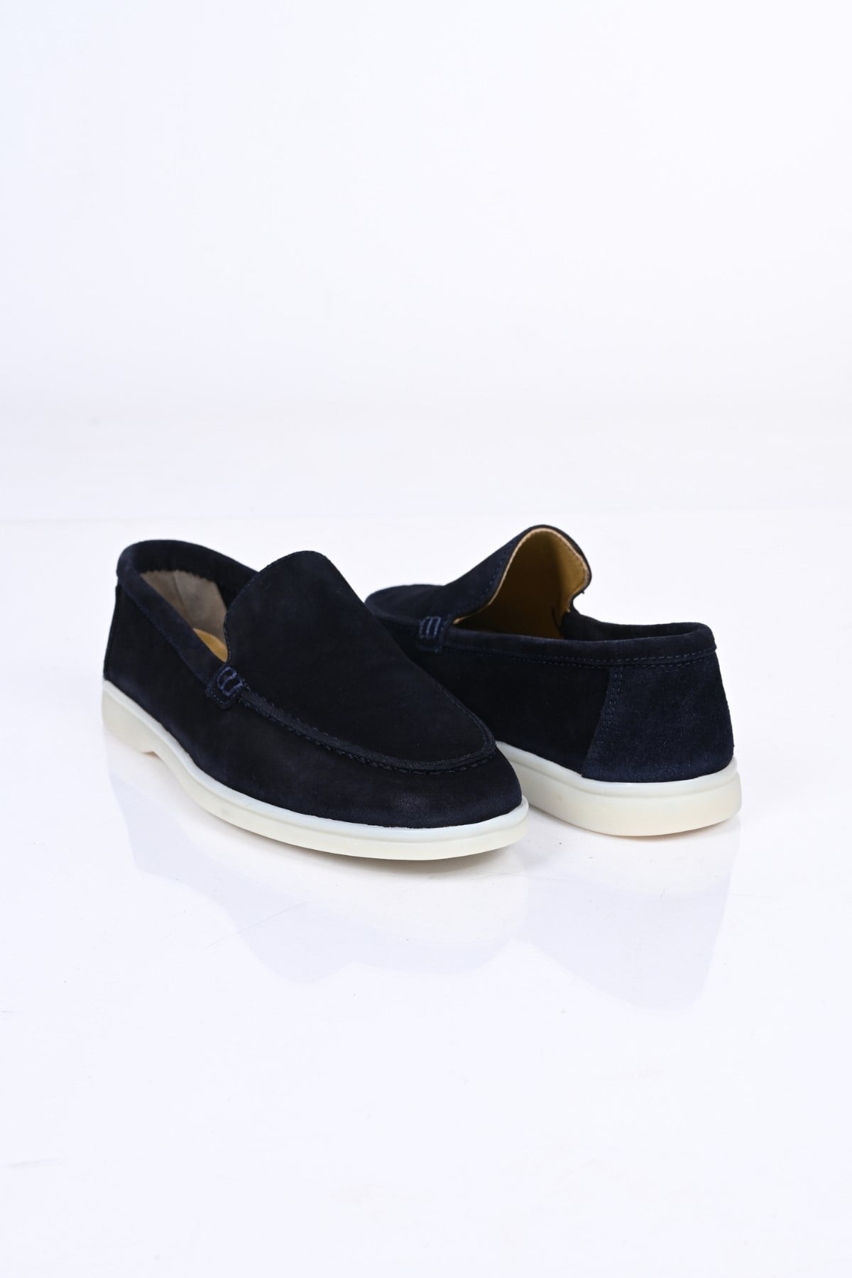Bestello Bağcıksız Kauçuk Taban Hakiki Deri Loafer 028-2000 Erkek Ayakkabı028-2000_LACI SUET_39Loafers