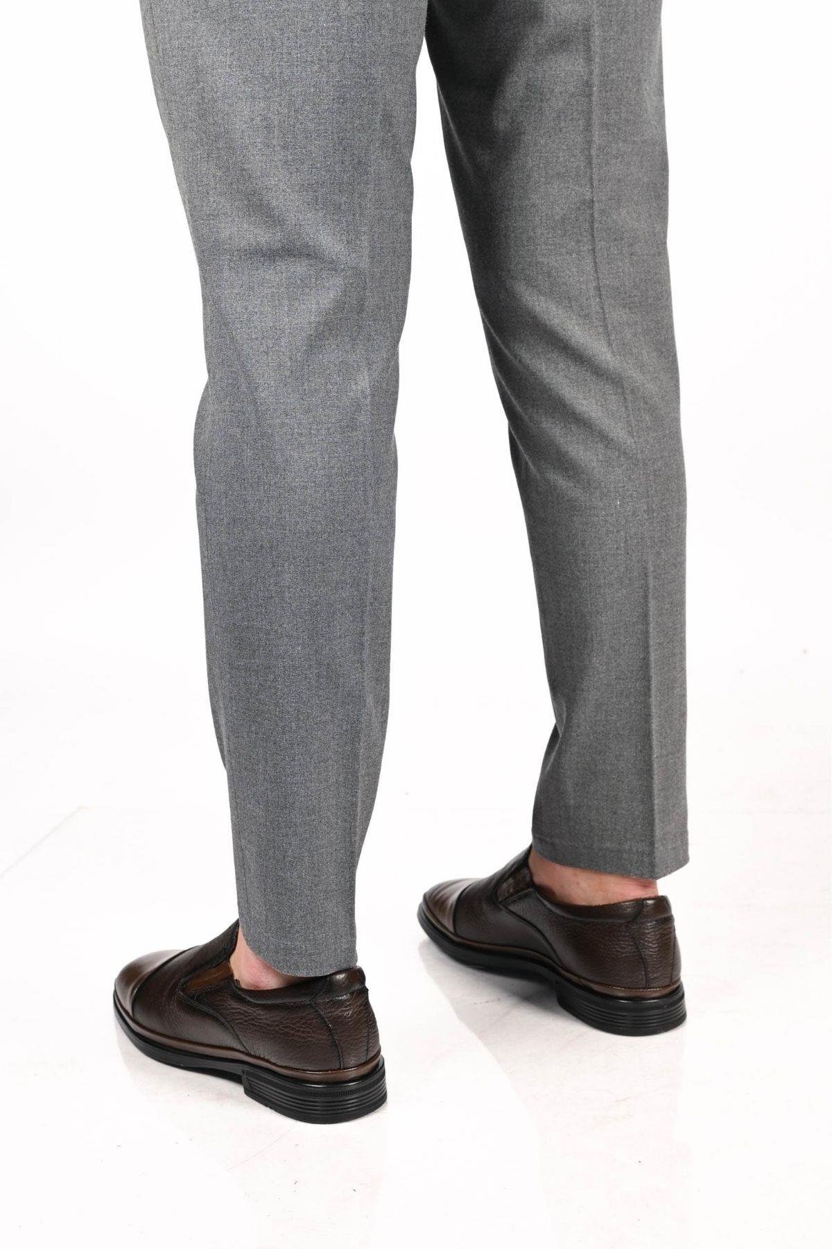 Bestello Bağcıksız Kauçuk Taban Hakiki Deri Comfort Ayakkabı 333-1948 Erkek Ayakkabı333-1948_KAHVE_39Casuals