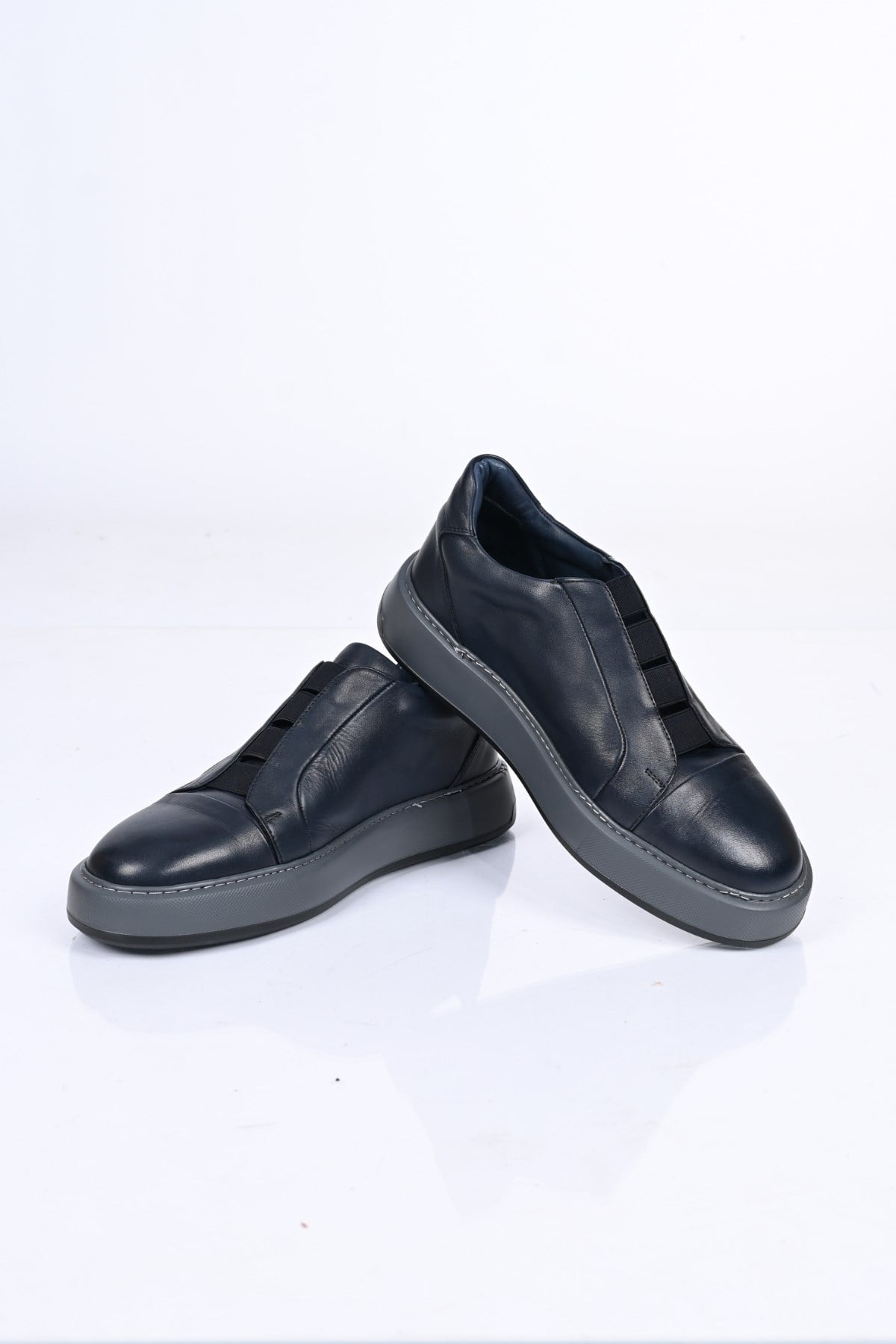 Bestello Bağcıksız Lastikli Eva Taban Hakiki Deri Sneaker 174-1982 Erkek Ayakkabı174-1982_LACI_39Sneakers