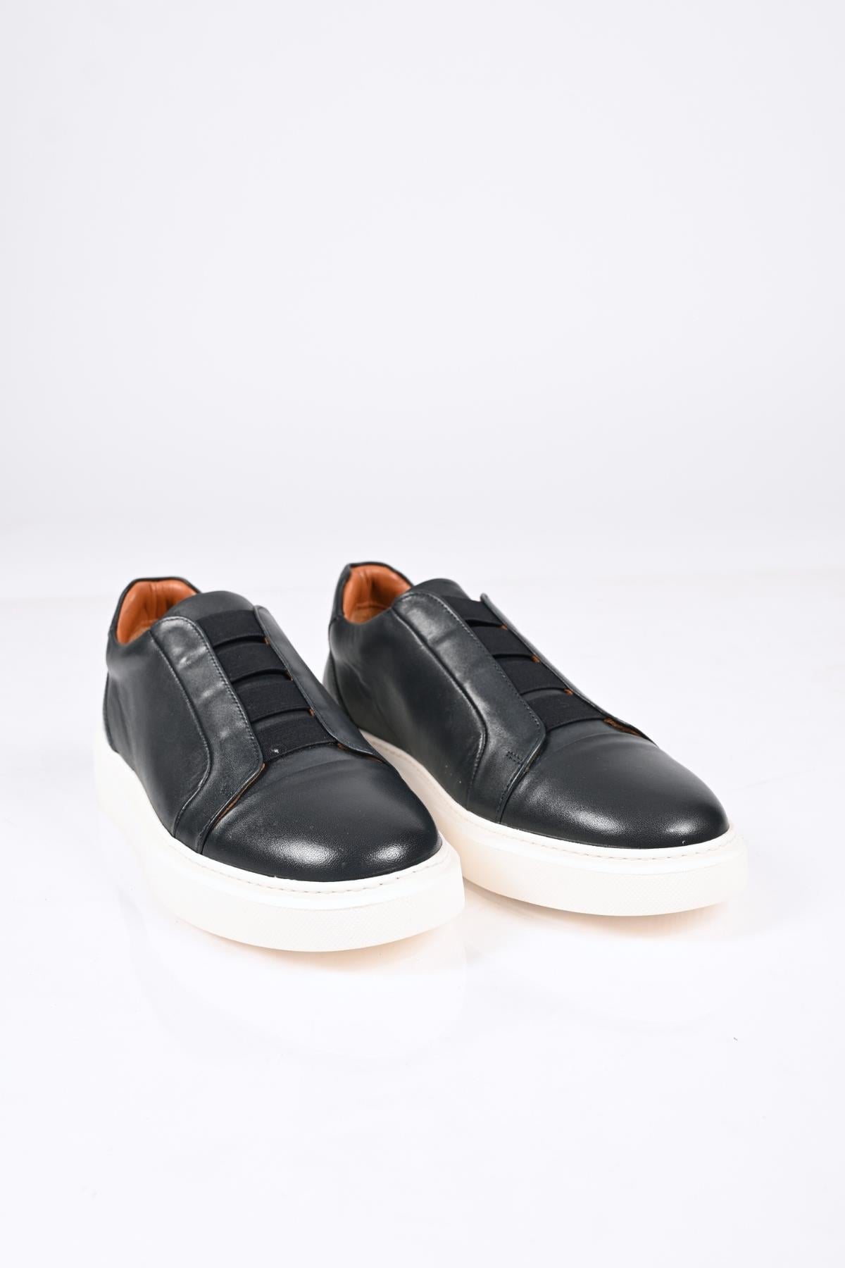 Bestello Bağcıksız Lastikli  Eva Taban Hakiki Deri Sneaker 174-24226 Erkek Ayakkabı174-24226_LACI_40Spor Ayakkabı & Sneaker