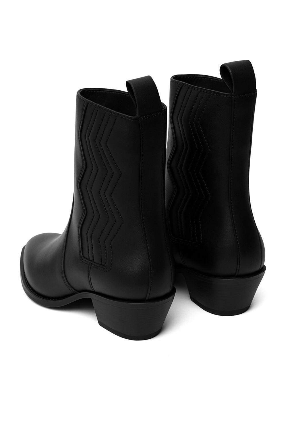 Bestello Bağcıksız Neolit Taban Western Bot 332-08 Kadın Bot332-08_SIYAH_36Western Boots