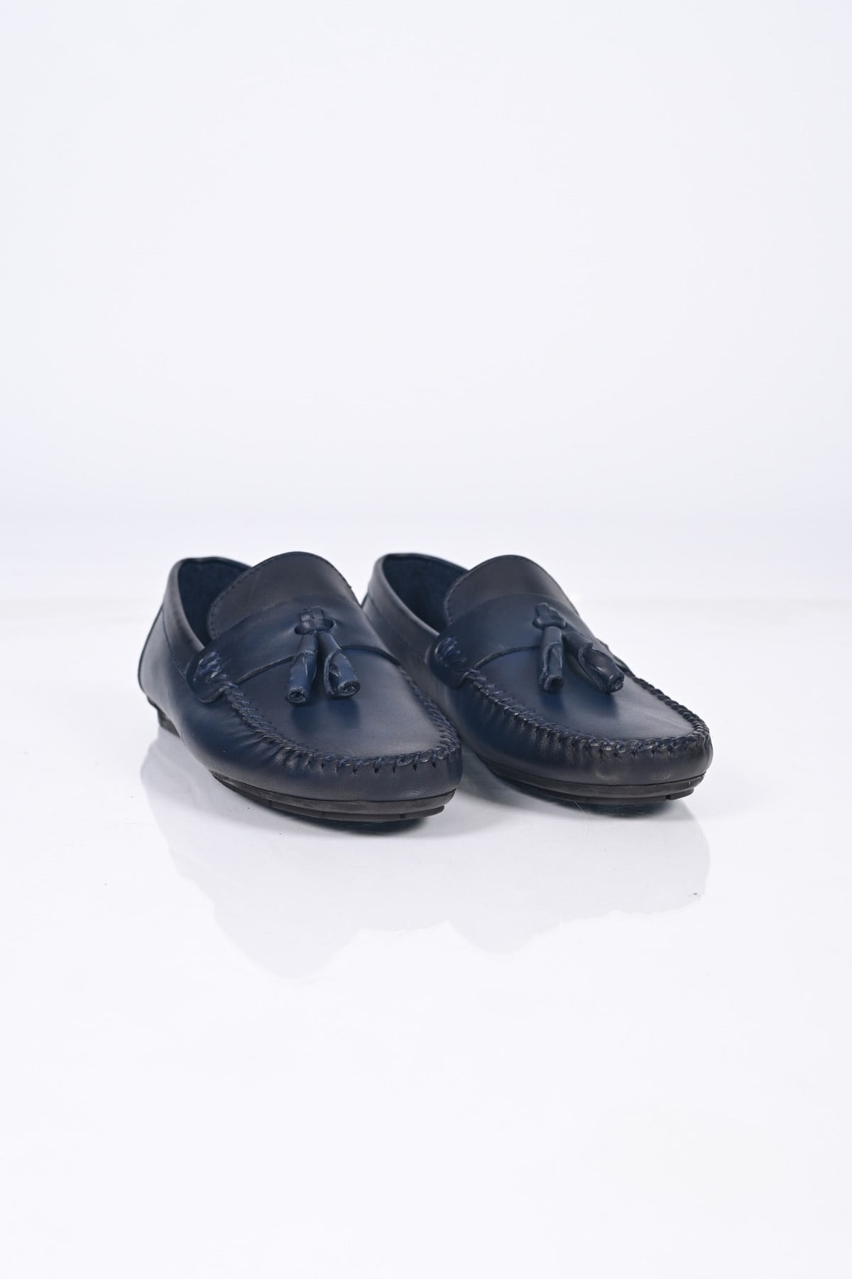 Bestello Bağcıksız Püsküllü Poliüretan Taban Hakiki Deri Loafer 028-2021-26Y Erkek Ayakkabı028-2021-26Y_LACI_39Loafer