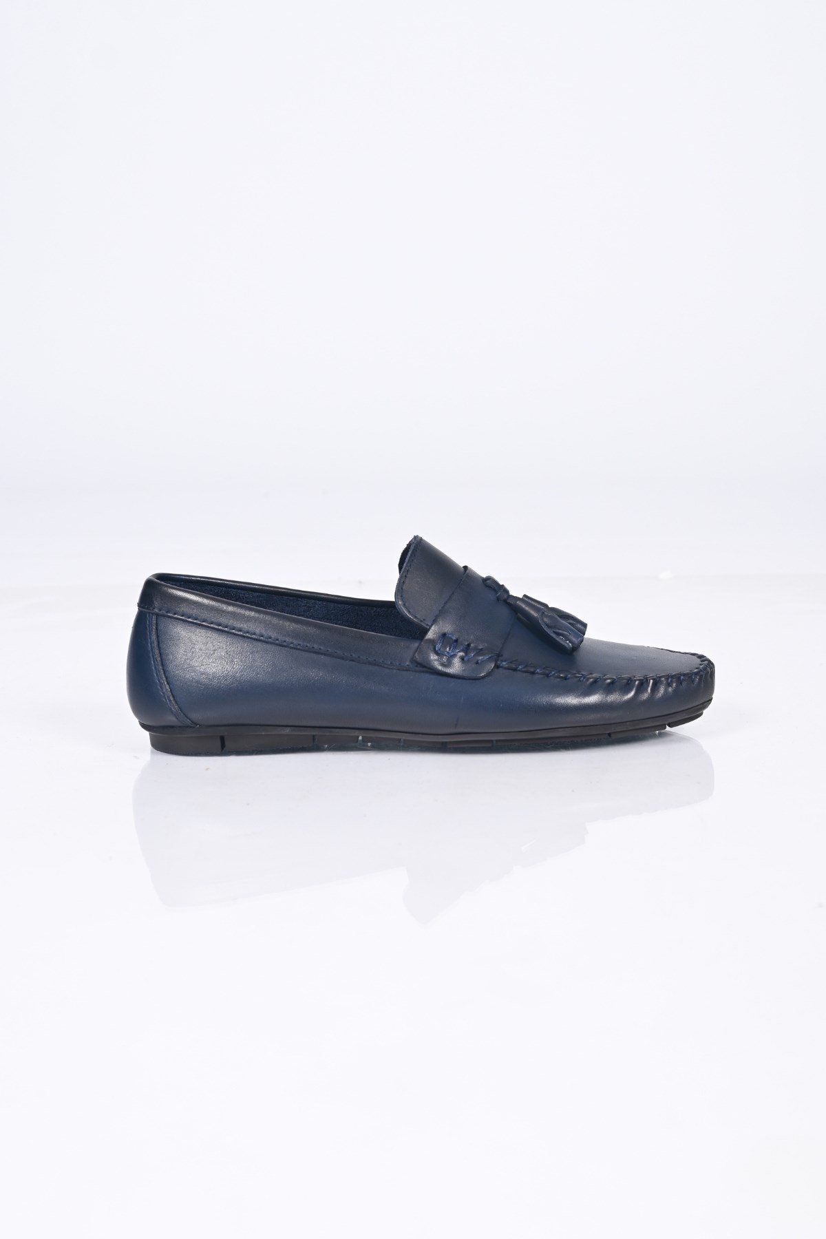 Bestello Bağcıksız Püsküllü Poliüretan Taban Hakiki Deri Loafer 028-2021-26Y Erkek Ayakkabı028-2021-26Y_LACI_39Loafer