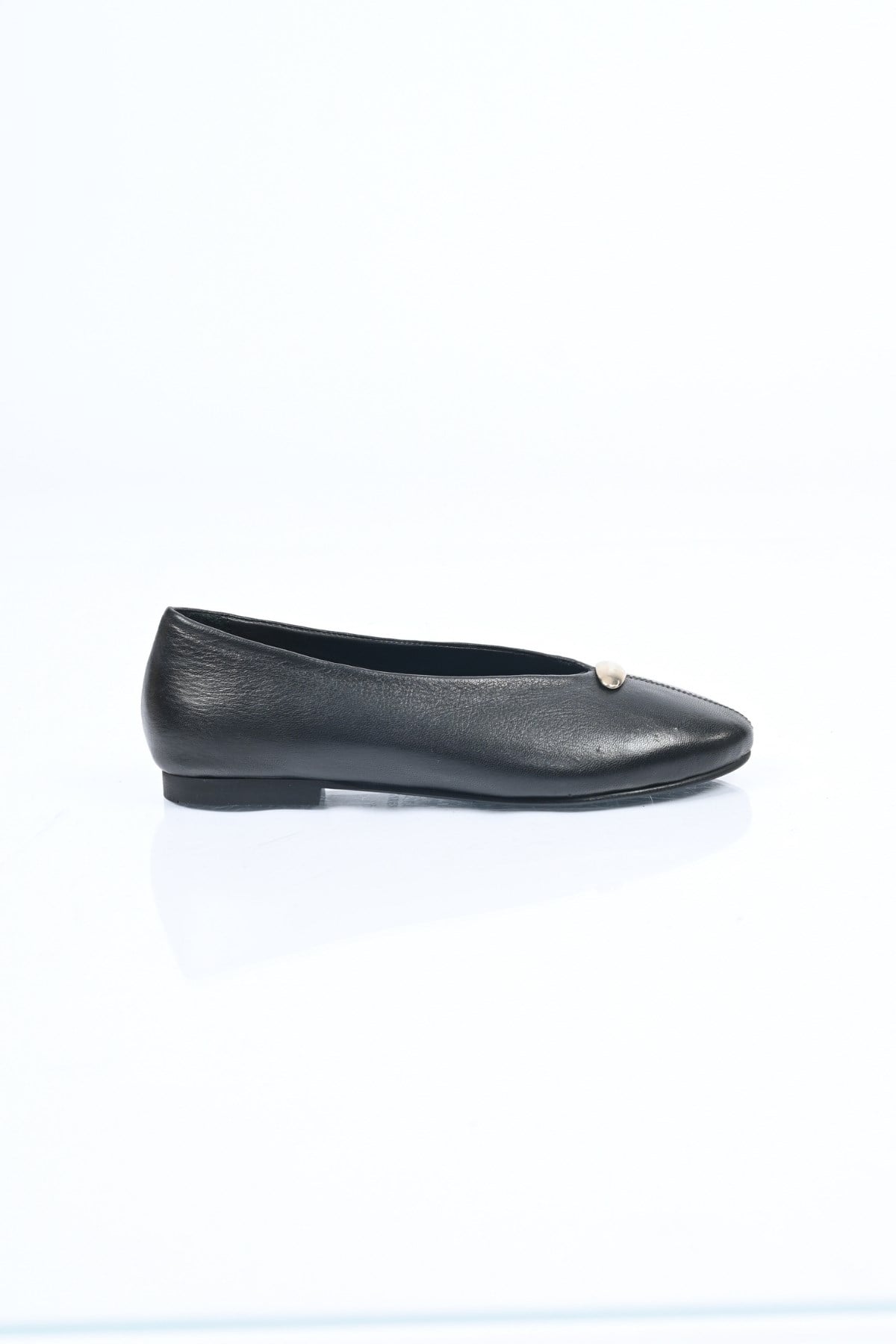 Bestello Bağcıksız Tokalı Neolit Taban Hakiki Deri Babet 342-051 Kadın Babet342-051_SIYAH_36Loafers & Moccasins 