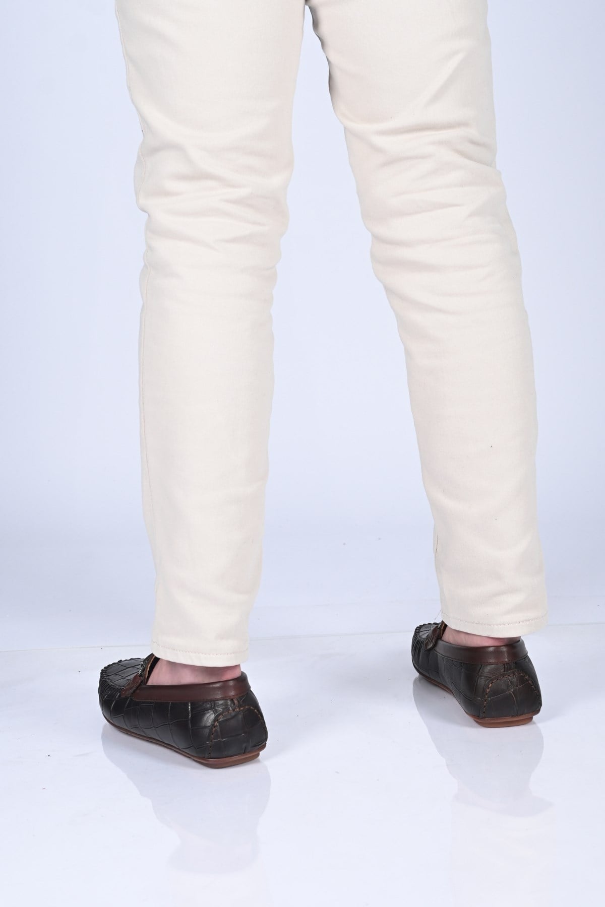 Bestello Bağcıksız Tokalı Poliüretan Taban Hakiki Deri Loafer 028-1070 Erkek Ayakkabı028-1070_KAHVE_40Loafer