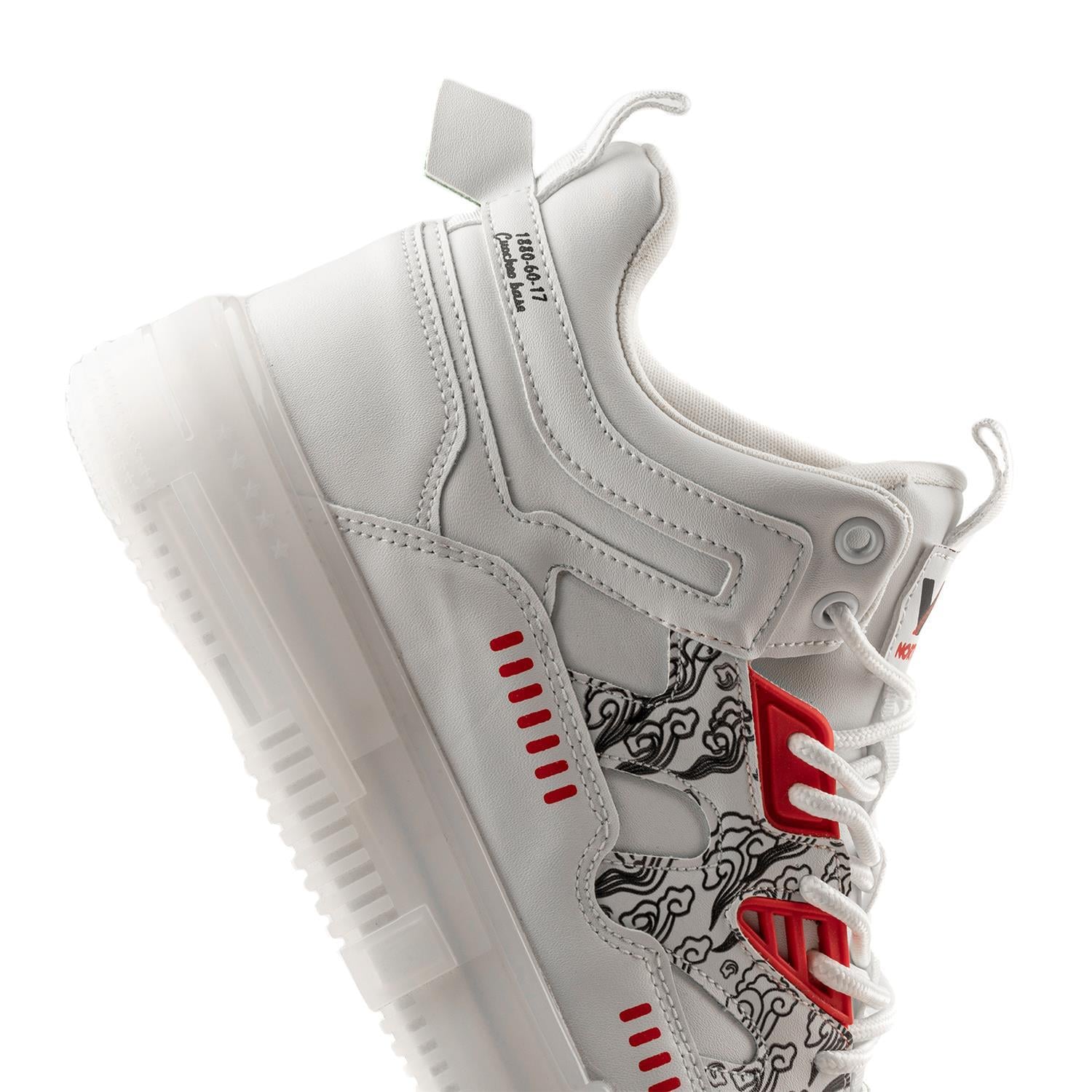 Almost Unisex Sneakers - BEYAZ KIRMIZI