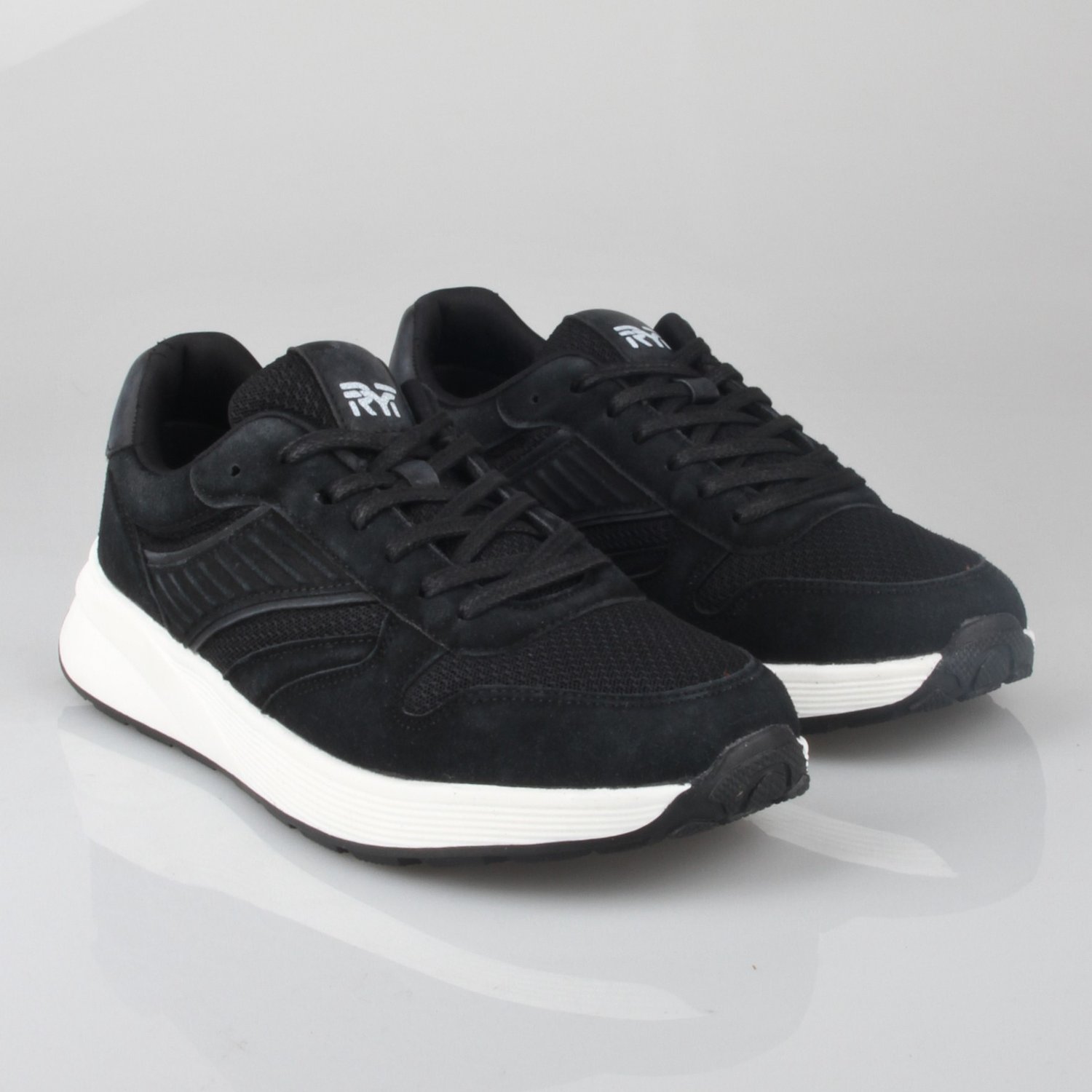 Alvin Erkek Sneaker - SIYAH BEYAZ