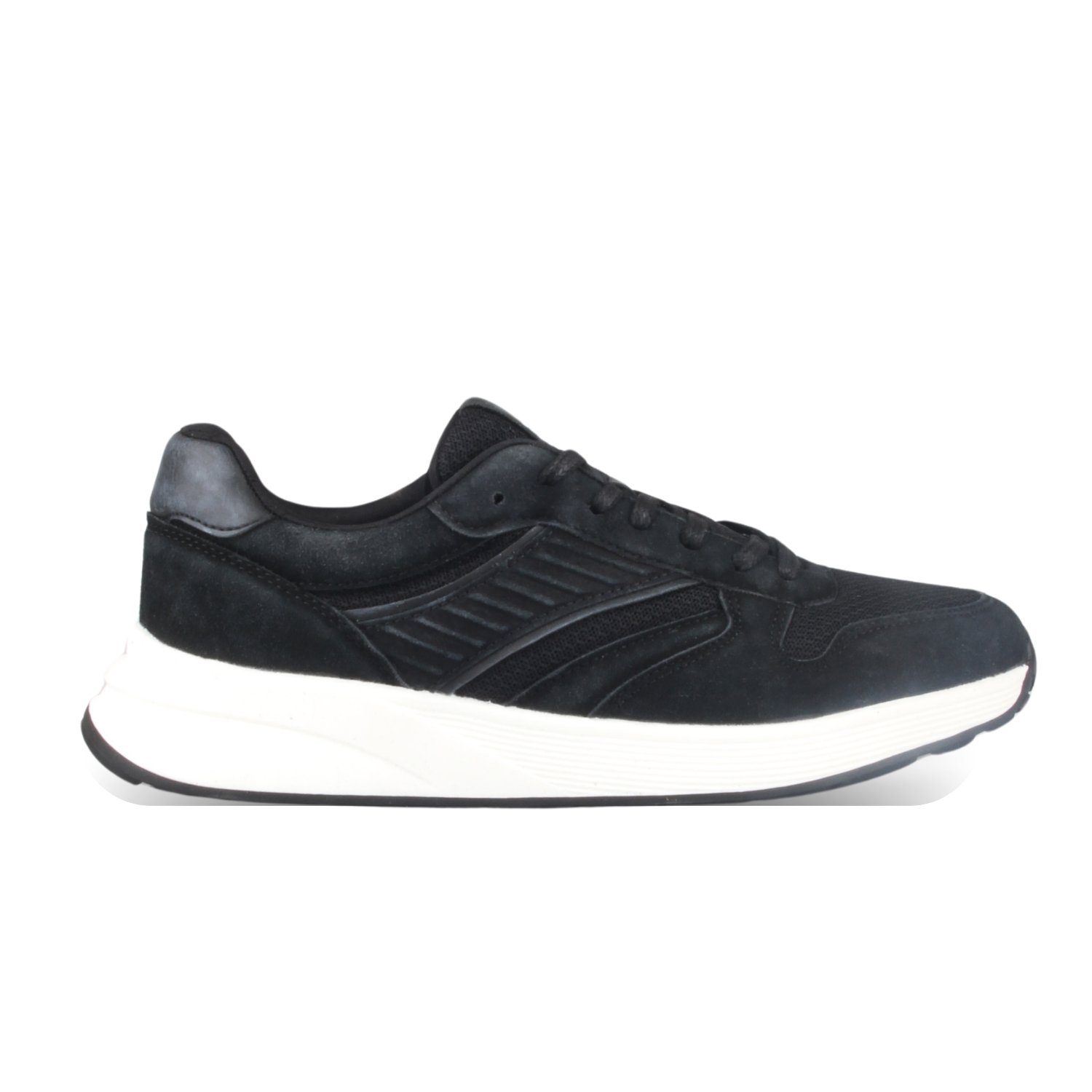 Alvin Erkek Sneaker - SIYAH BEYAZ