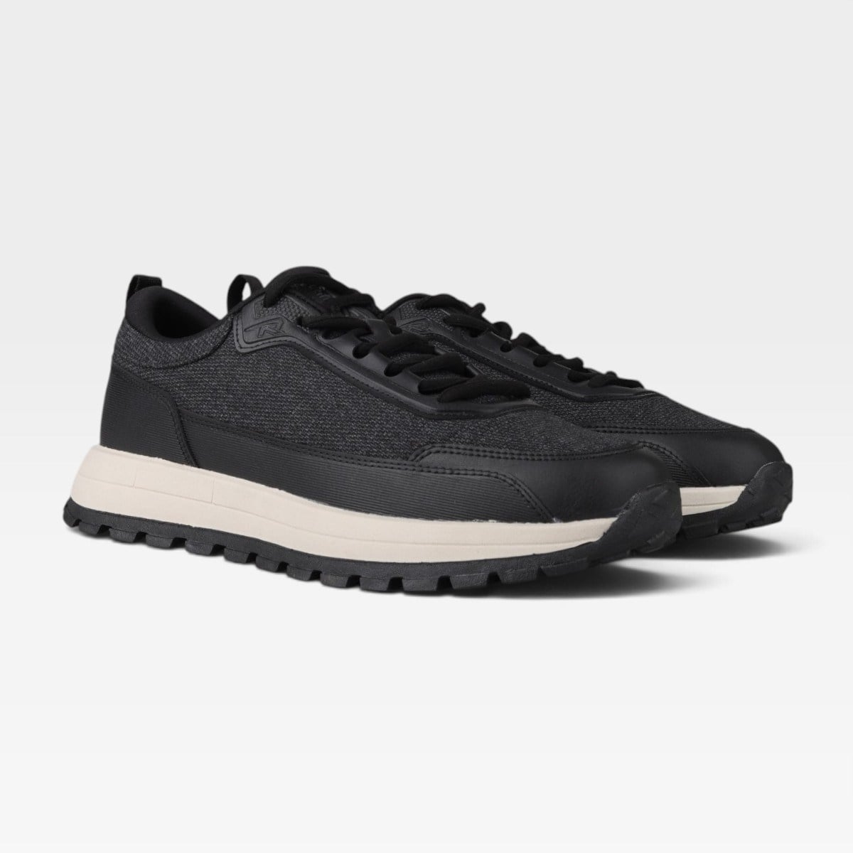 Asist Erkek Sneaker - Siyah Bej